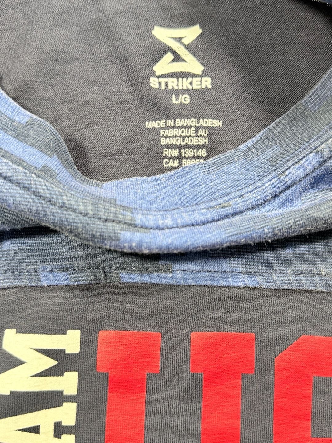 Striker Team USA Blue Camo Panel Graphic T-Shirt