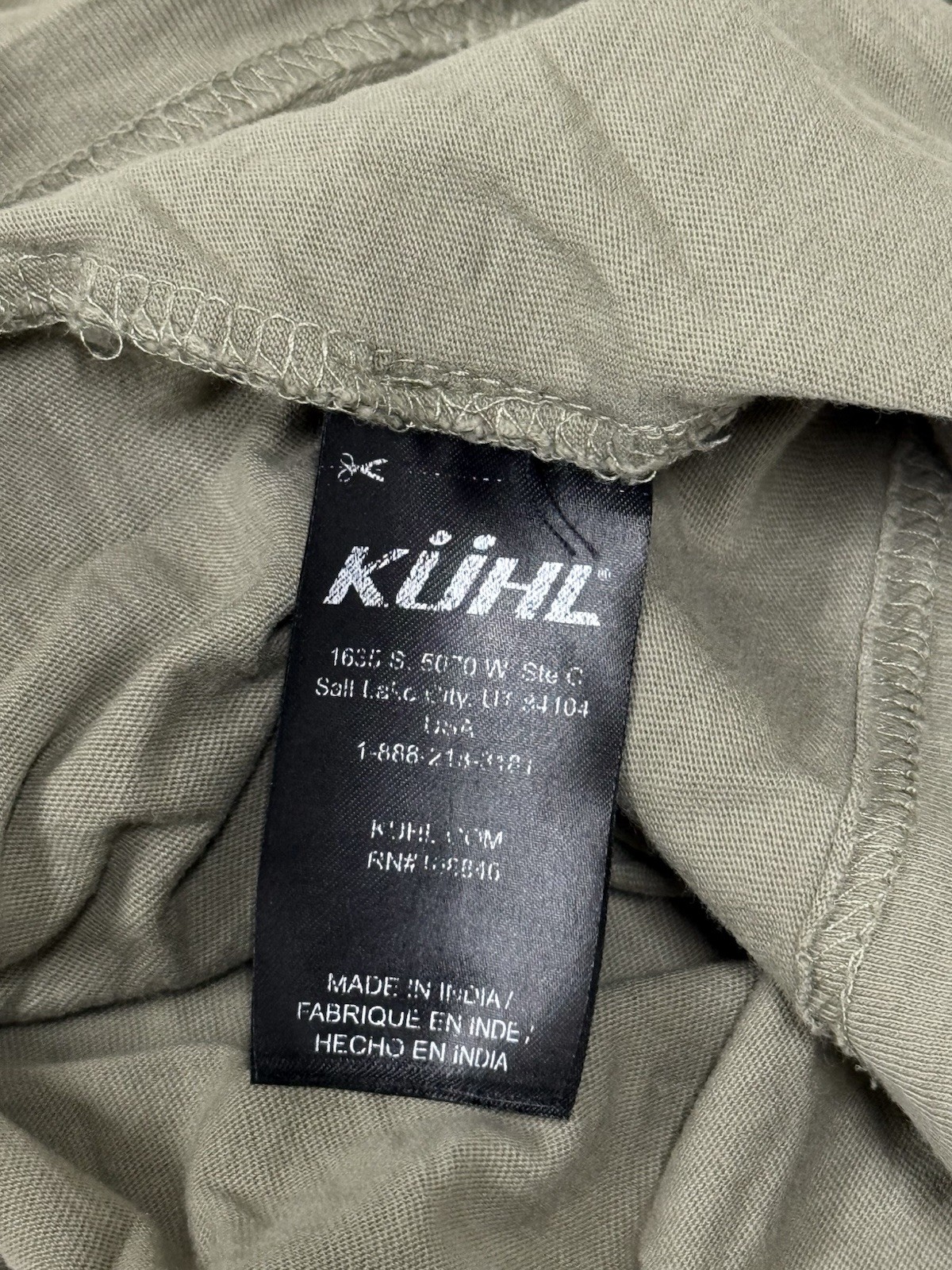 KUHL Wildfibre T-Shirt Mens M 7397 Organic Cotton Short Sleeve 177