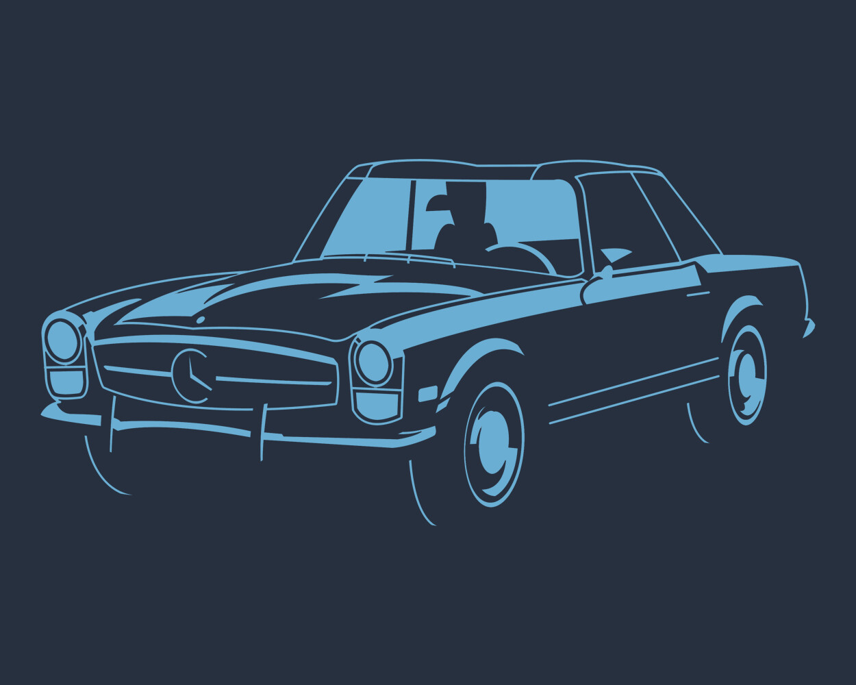 1970 280sl Unisex T-Shirt Multi Colors S-XL FREE S&H! Mercedes-Benz