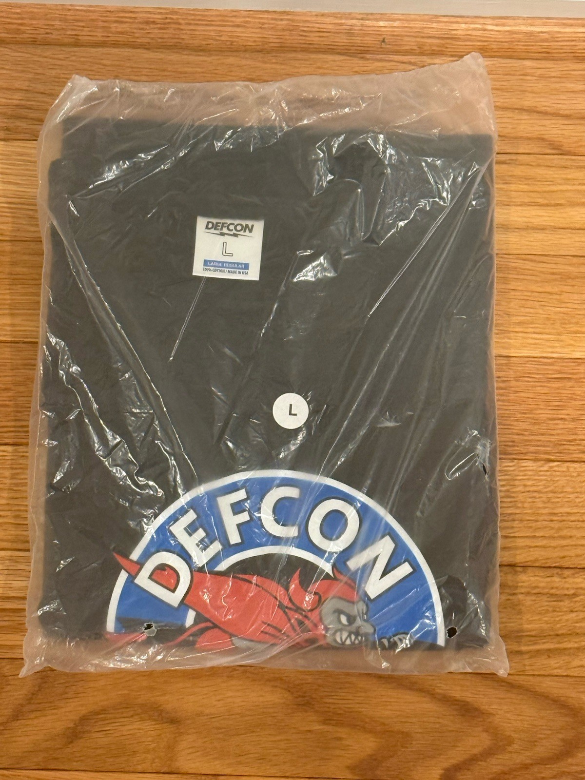 DEFCON Group – T-shirt – Black – Bomber Size Large – Defense Condition