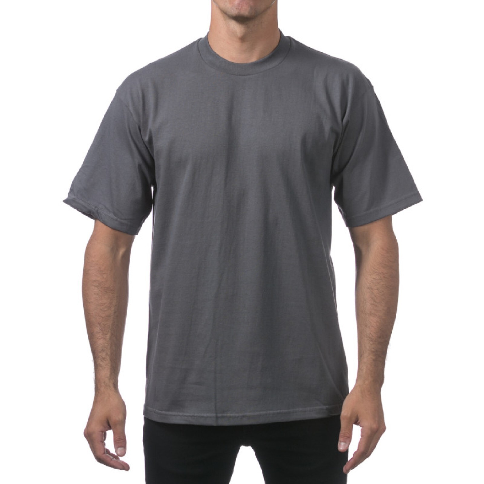 3 PACK PROCLUB MENS HEAVYWEIGHT SHORT SLEEVE T SHIRTS PRO CLUB CASUAL COTTON TEE