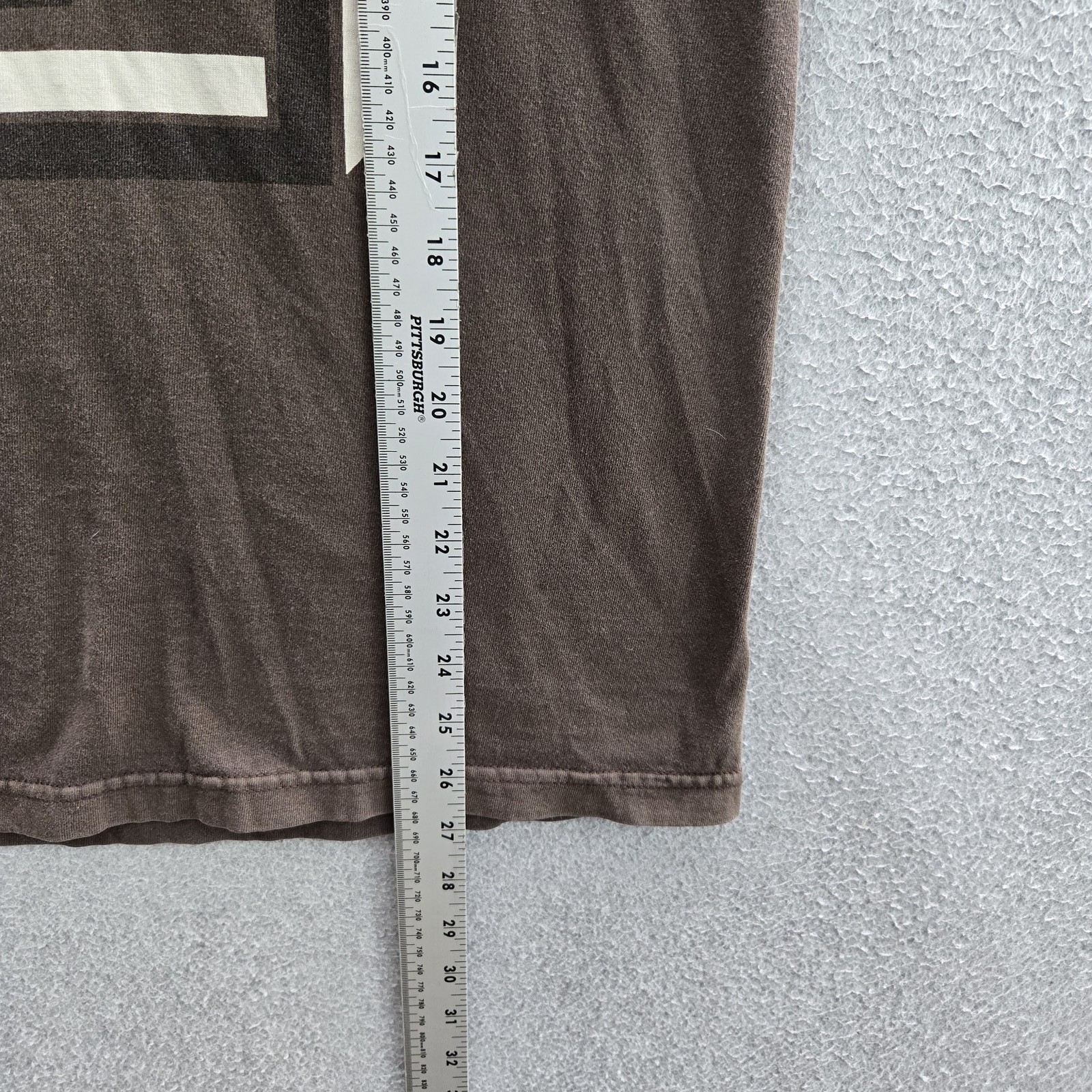 VINTAGE Volcom Men Shirt L Brown Graphic Big Logo Short Sleeve Y2K Skater