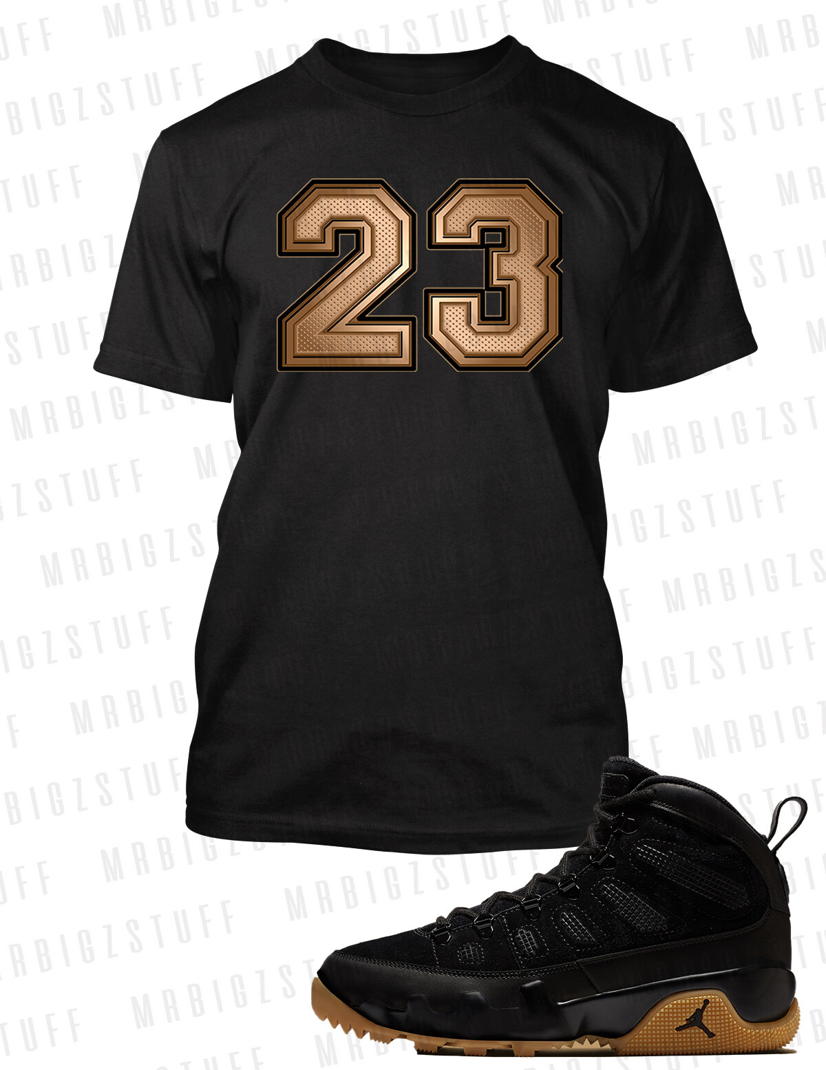 23 Sneaker Tee Shirt To Match Air J9 Boot Big Tall Sport T Street Wear