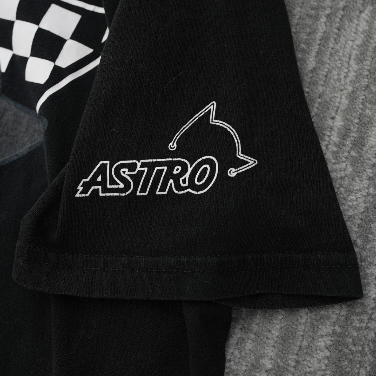 Southpole x Astro Boy T Shirt Men Black Short Sleeve Crew Tee 100% Cotton Medium