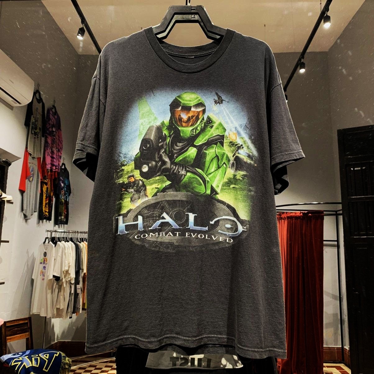 Retro HALO Video game Promo Graphic Unisex T-Shirt S-5XL