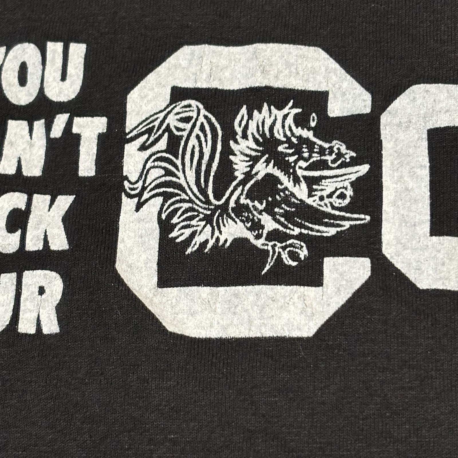 Vintage South Carolina Gamecocks You Can’t Lick Our Cocks Unisex Tee Single USA
