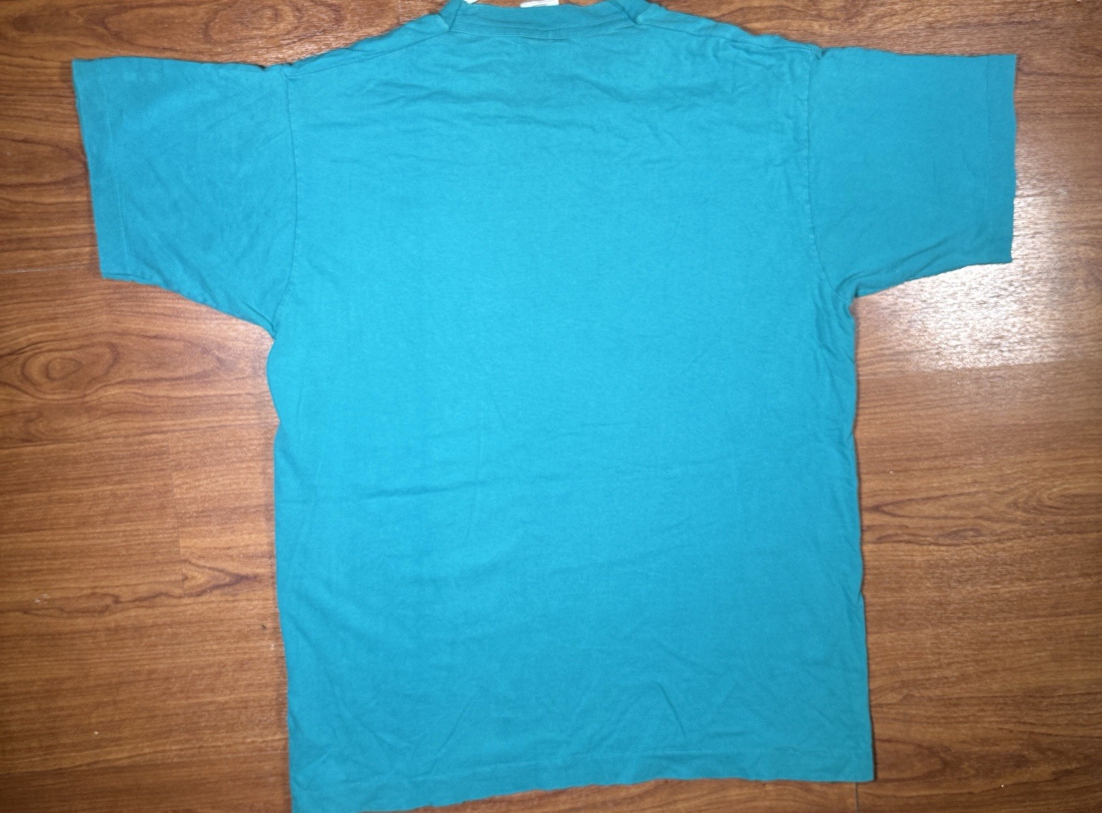 Vintage Retiree Warning Knows It All Teal Graphic T Shirt XL USA 12