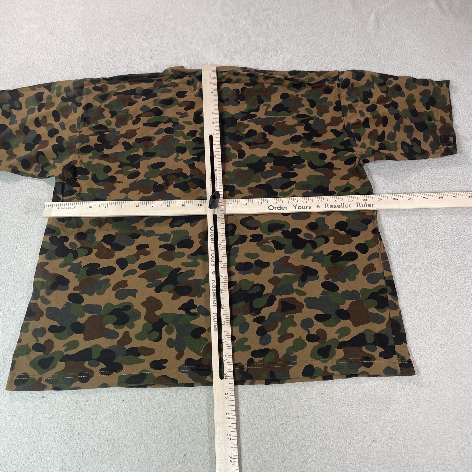 Mil Tec Camo Shirt Mens XL Brown Military Tactical Hunting Outdoor Tee Outdoor T