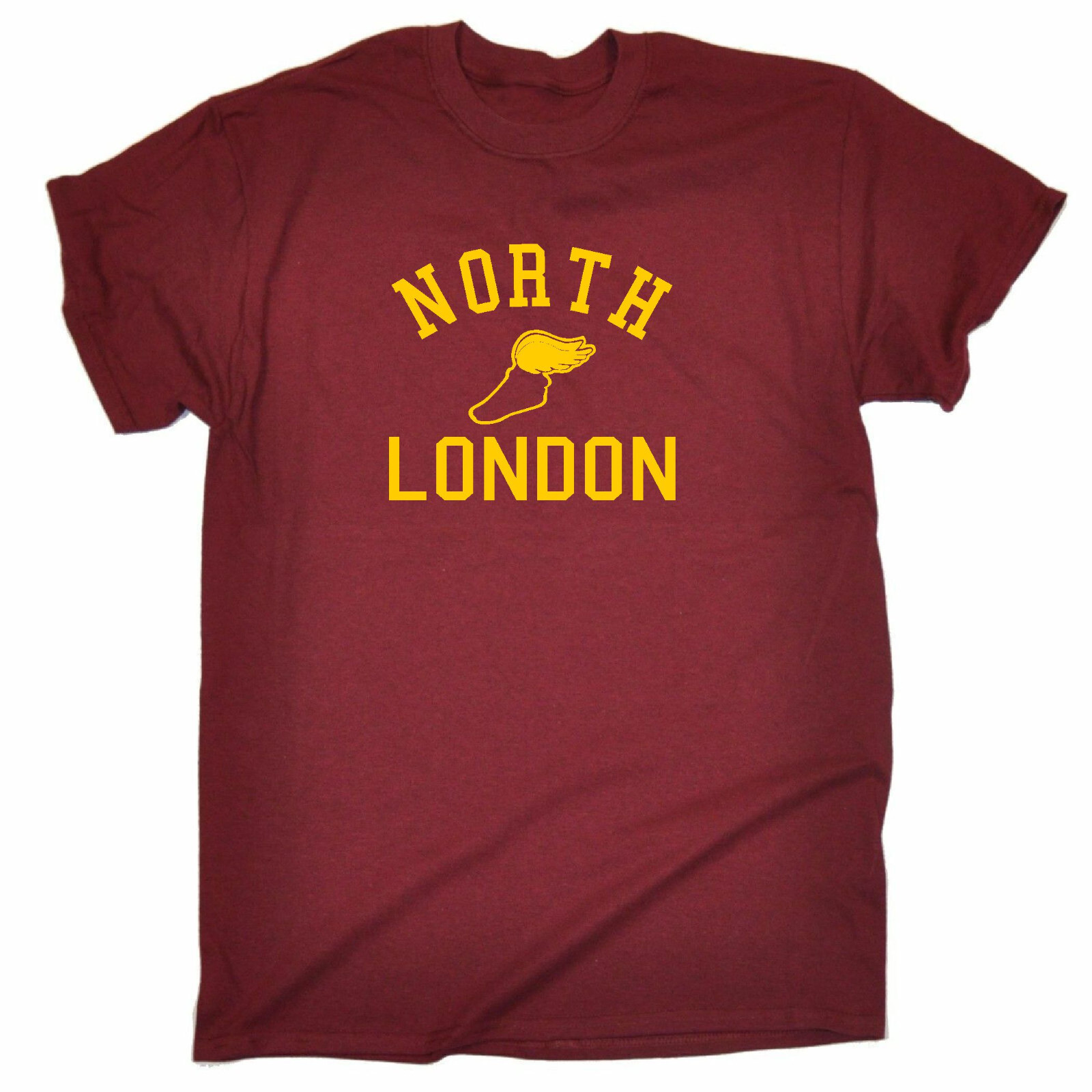 North London Retro Track T-Shirt – Running, College, Souvenir, Various Colours