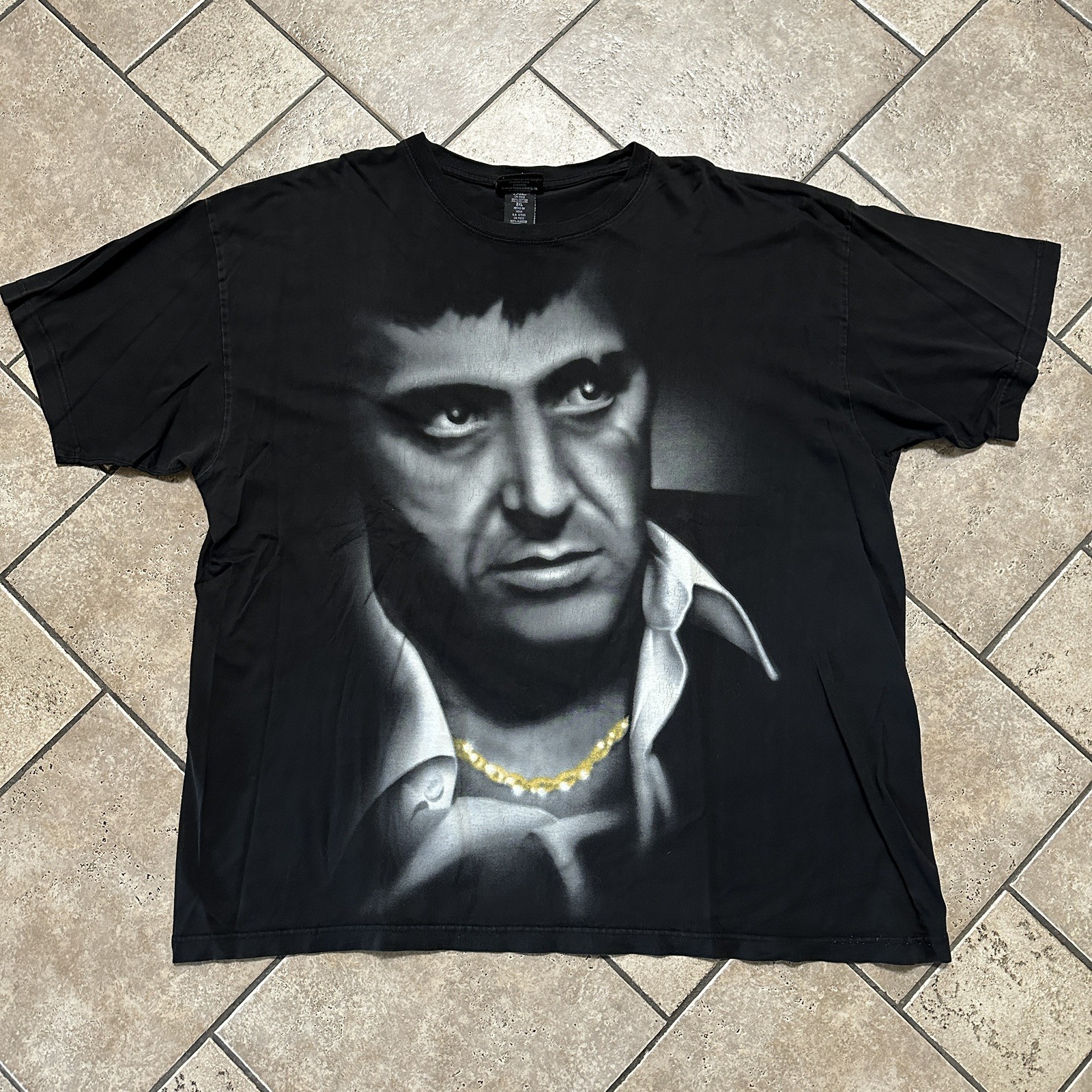 Vintage Universal Studios Official Tony Montana Scarface Men&rsquo;s T-Shirt Size 2XL