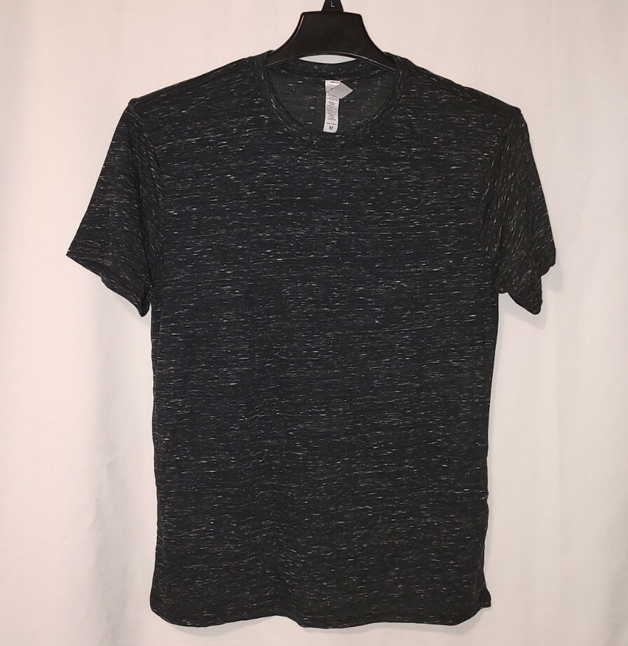 Marky G Men&rsquo;s Lightweight Short Sleeve T Shirt Black Blizzard New Size M Medium