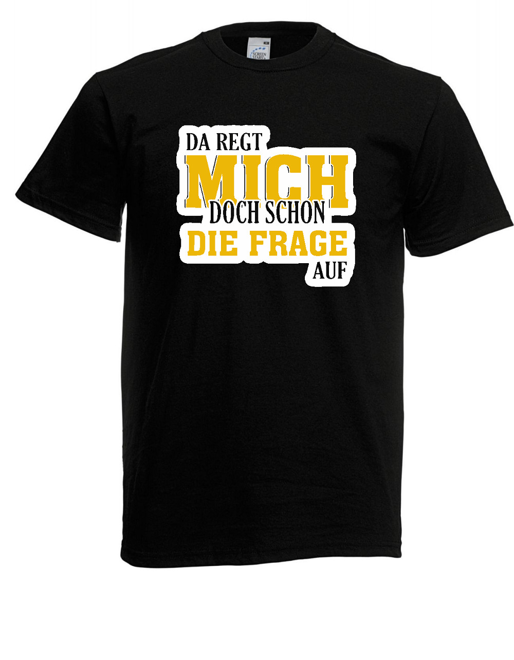 Men&rsquo;s T-Shirt The Question Upsets Me! Size up to 5XL