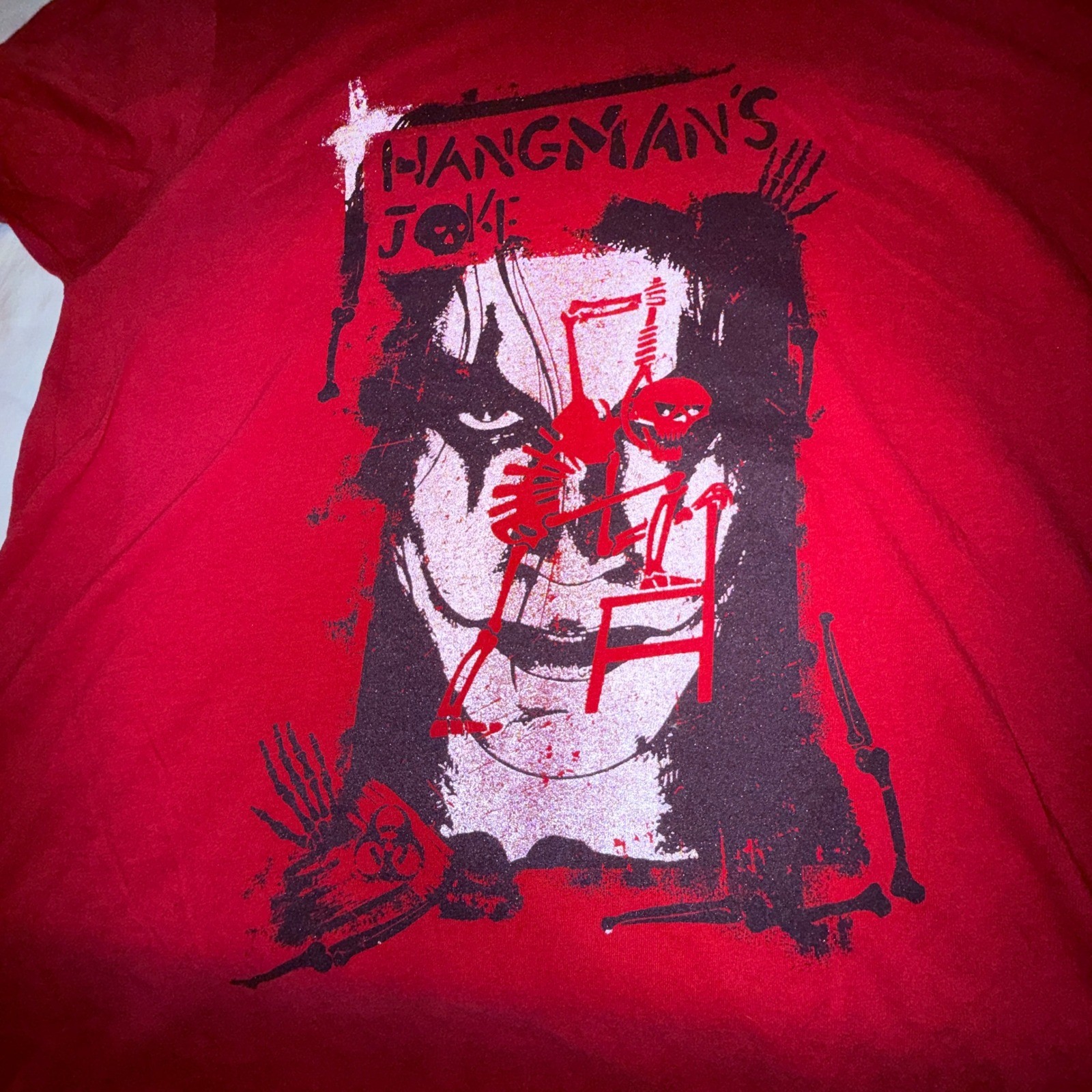 The Crow T-Shirt Mens Large Red NWOT Hangman&rsquo;s Joke Loot Crate Capsule 2021
