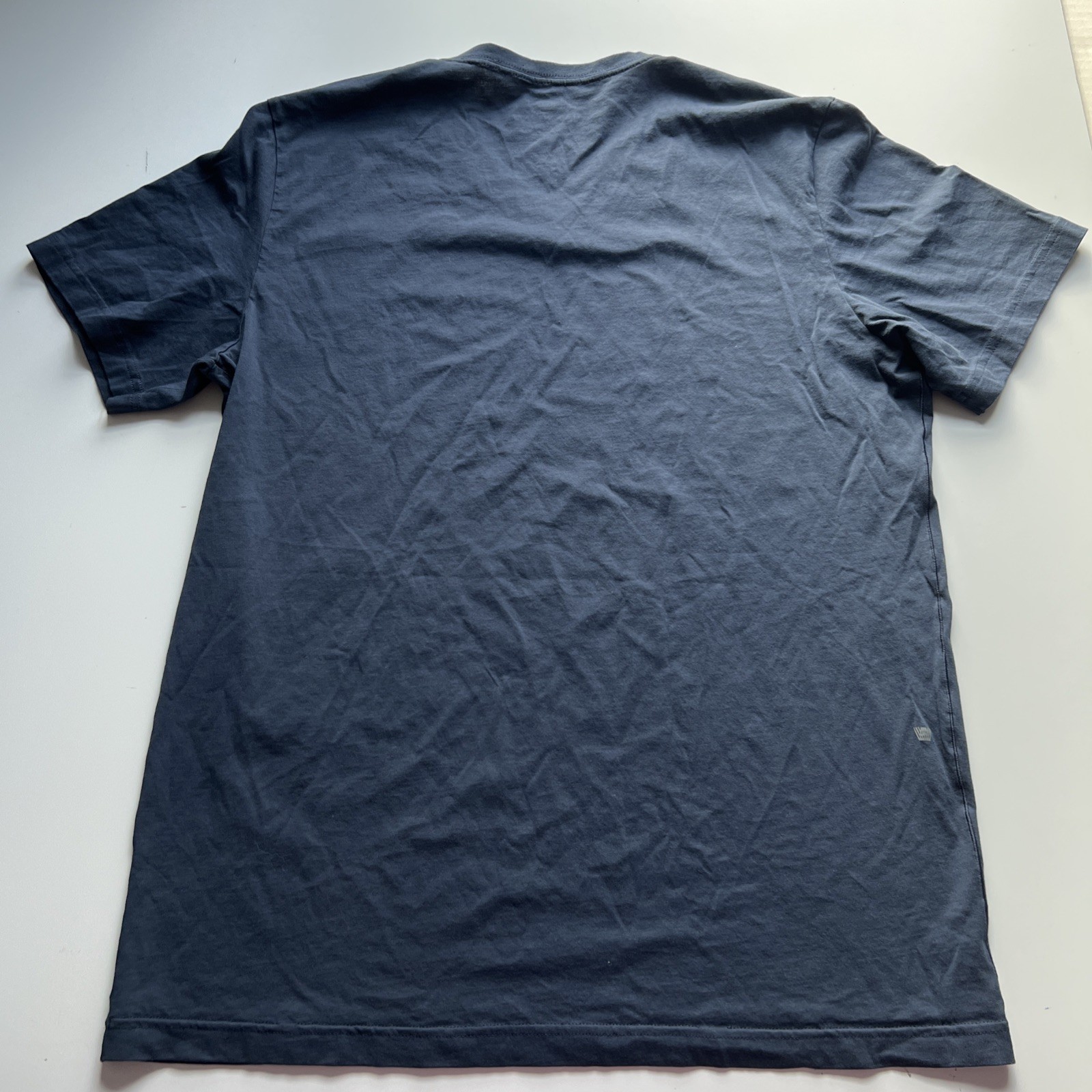 Mack Weldon T Shirt Men&rsquo;s XL Navy Pima Cotton V Neck Tee Casual Basic Stretch