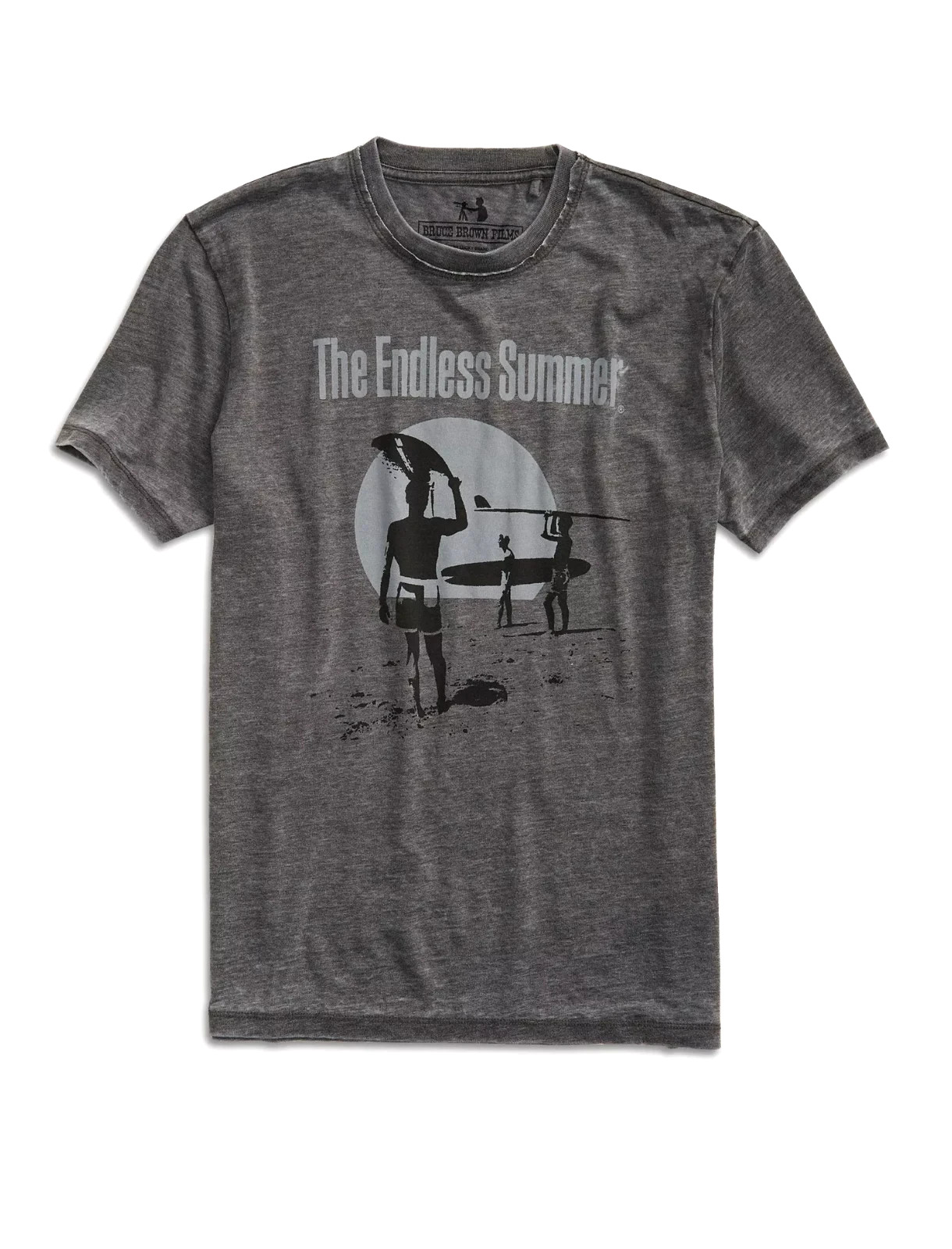 Lucky Brand Men&rsquo;s Endless Summer Graphic Crew Tee Gray Size L NWT $49