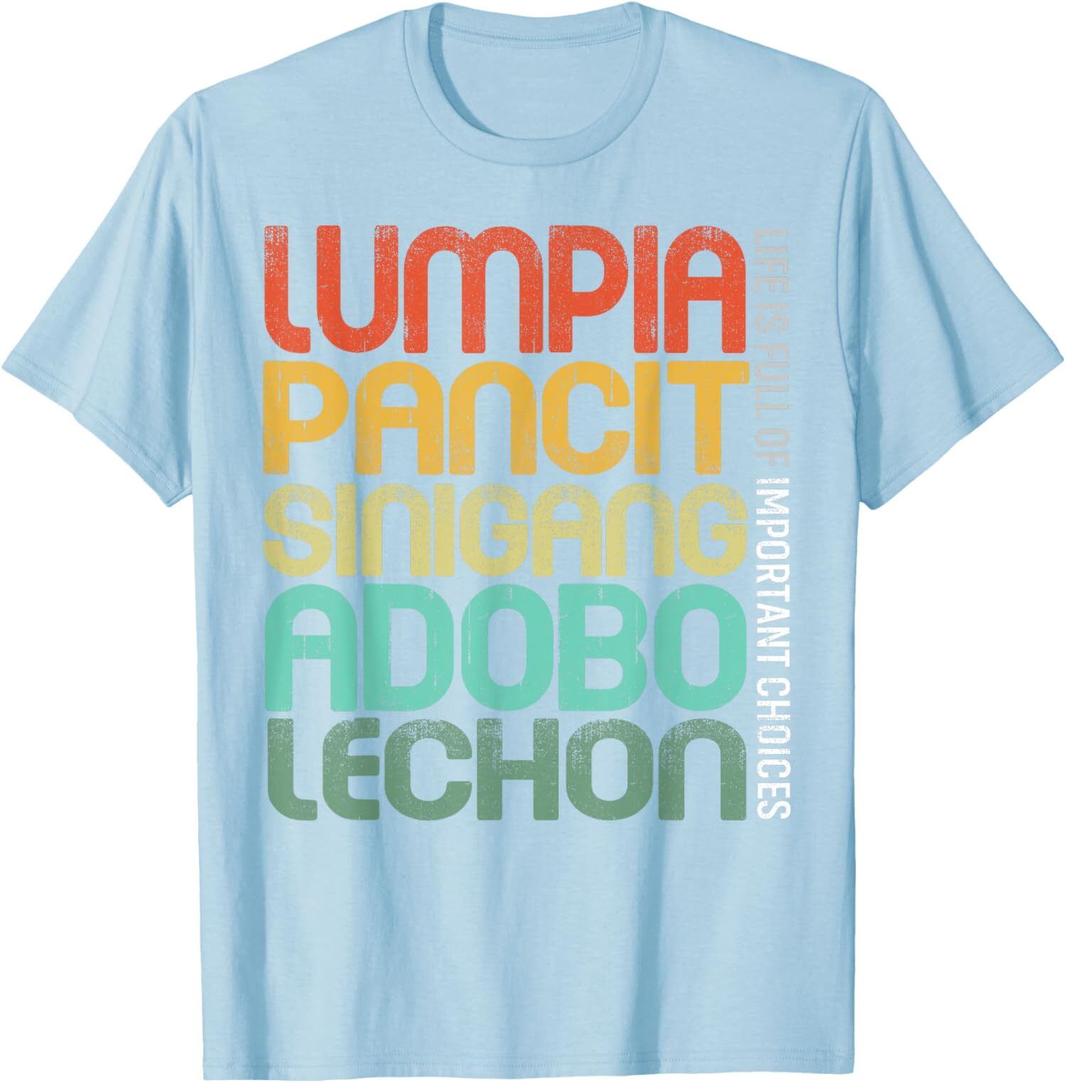Filipino Philippine Best Food Lover Lumpia Pancit Unisex T-Shirt