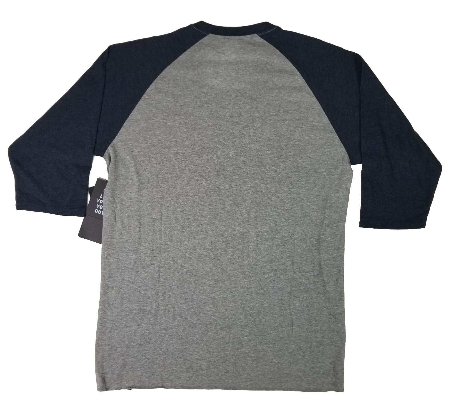 &rsquo;47 Brand MICHIGAN WOLVERINES Operation Hat Trick Raglan 3/4 T-Shirt Adult M NWT