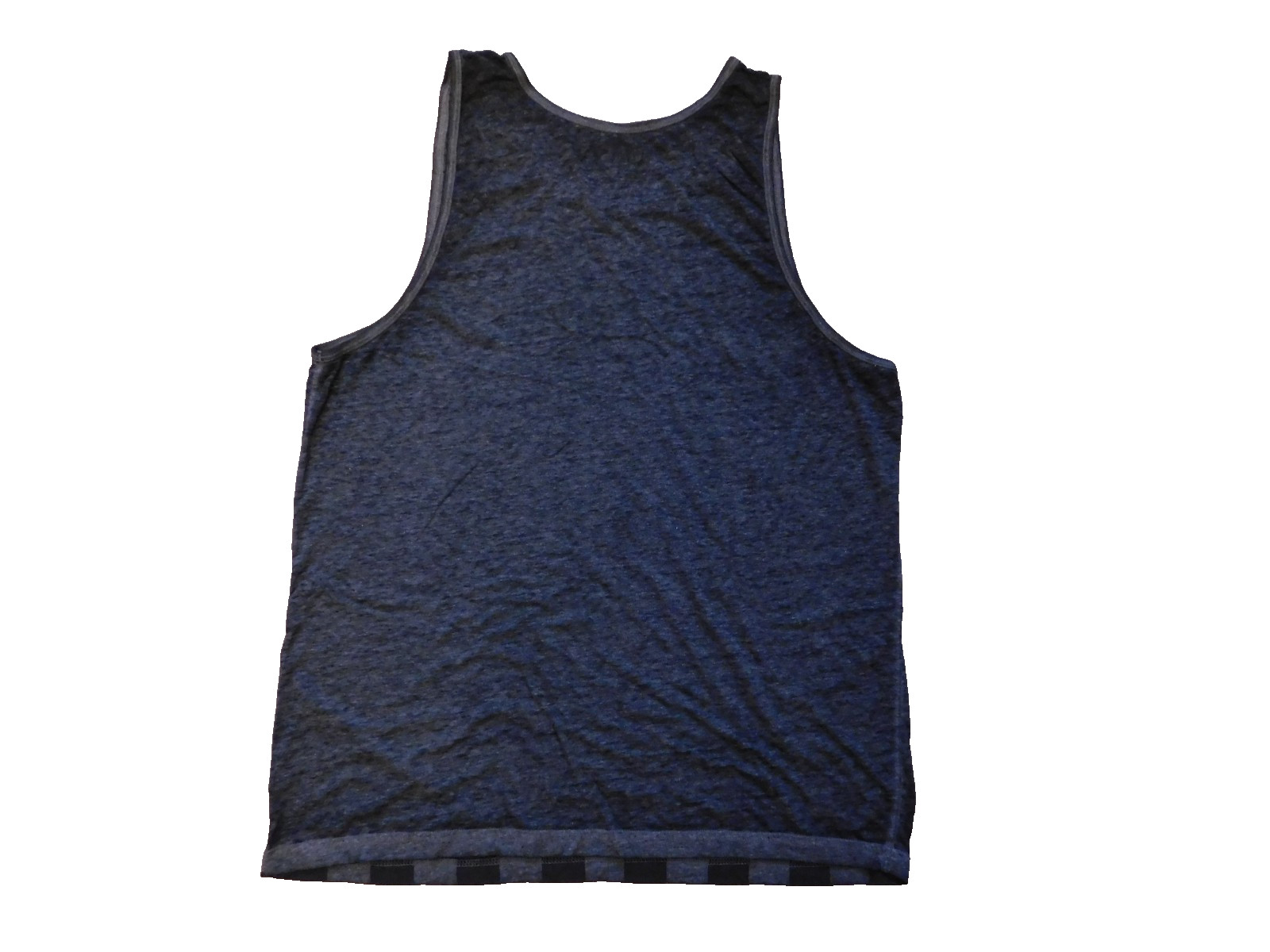 Mad Engine Men&rsquo;s Black Gray Graphic Print Sleeveless T-Shirt Round Neck Sz Large