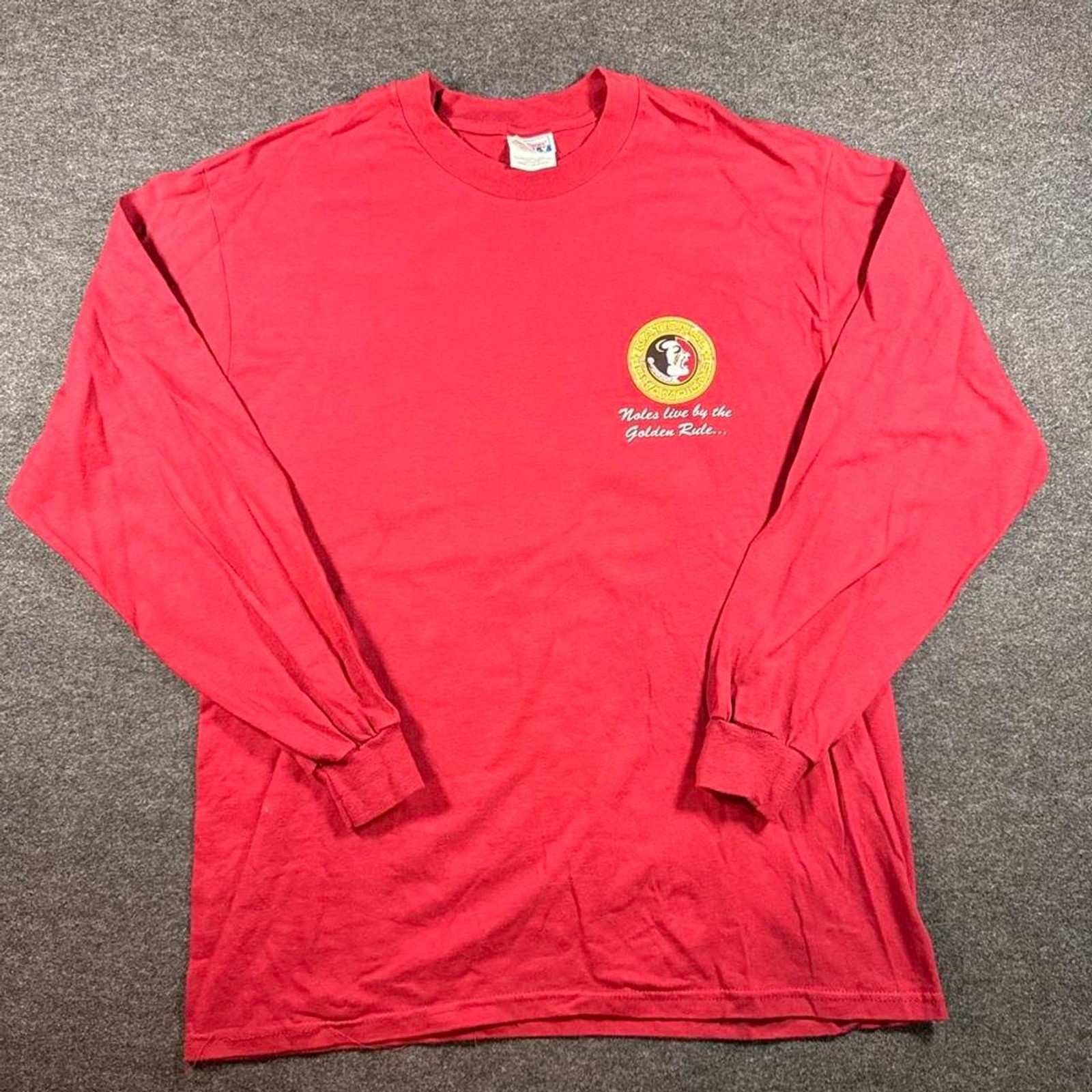 Vintage 1999 FSU Seminoles National Champions Long Sleeve Shirt – Size L