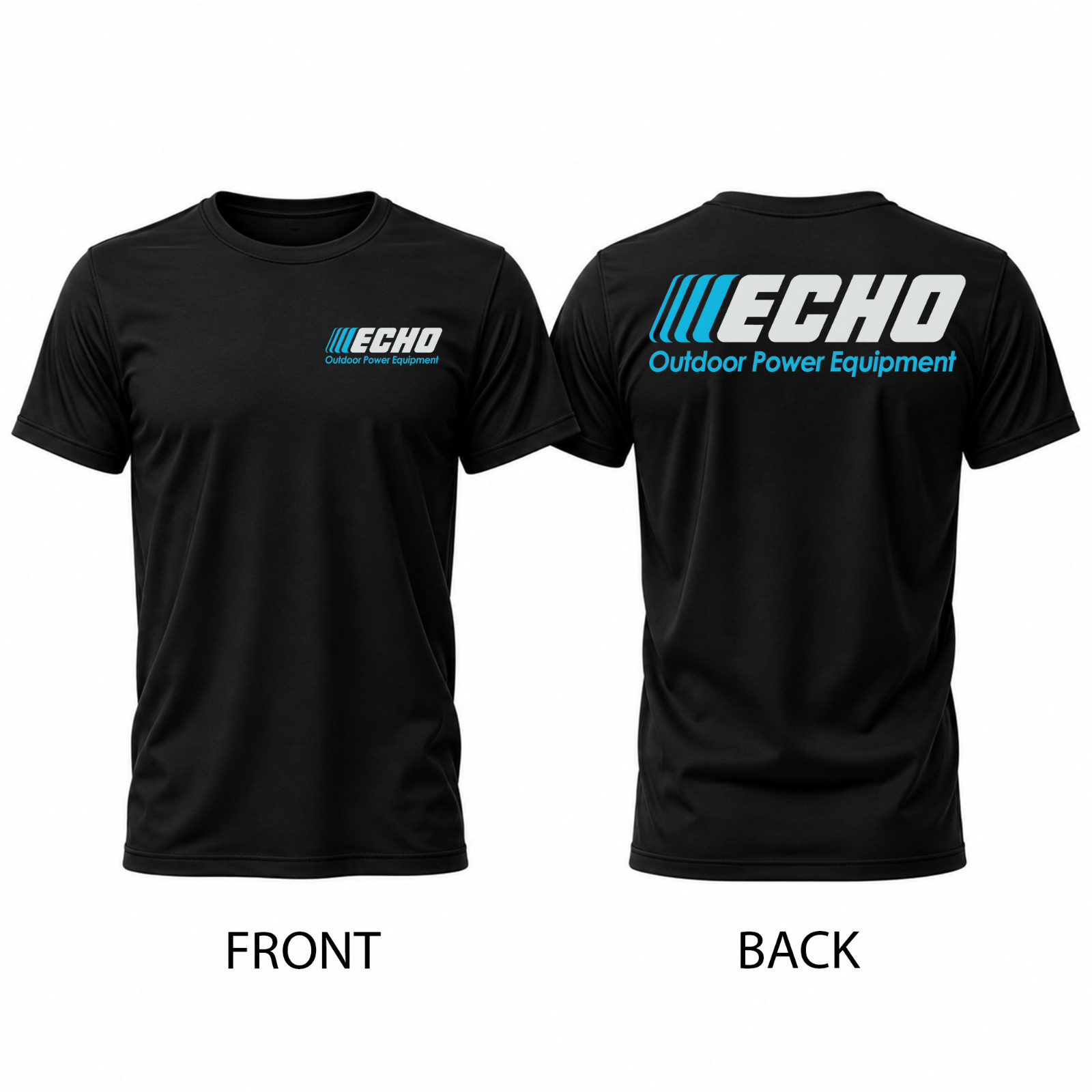 ECHO Outdoor Power Men&rsquo;s Black Graphic T Shirt