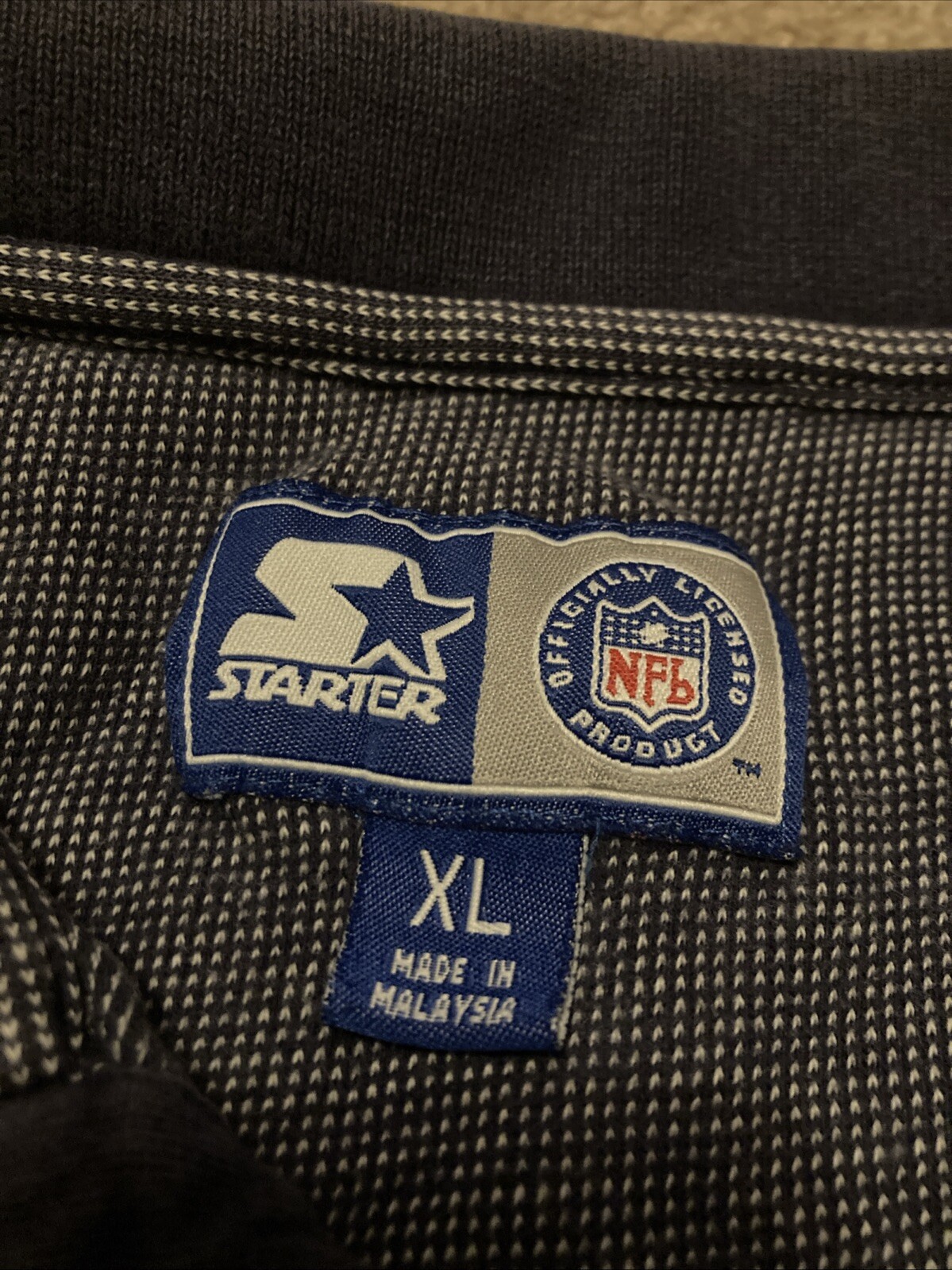 Starter Polo Shirt Dallas Cowboys Men’s XL 90’s Football NFL