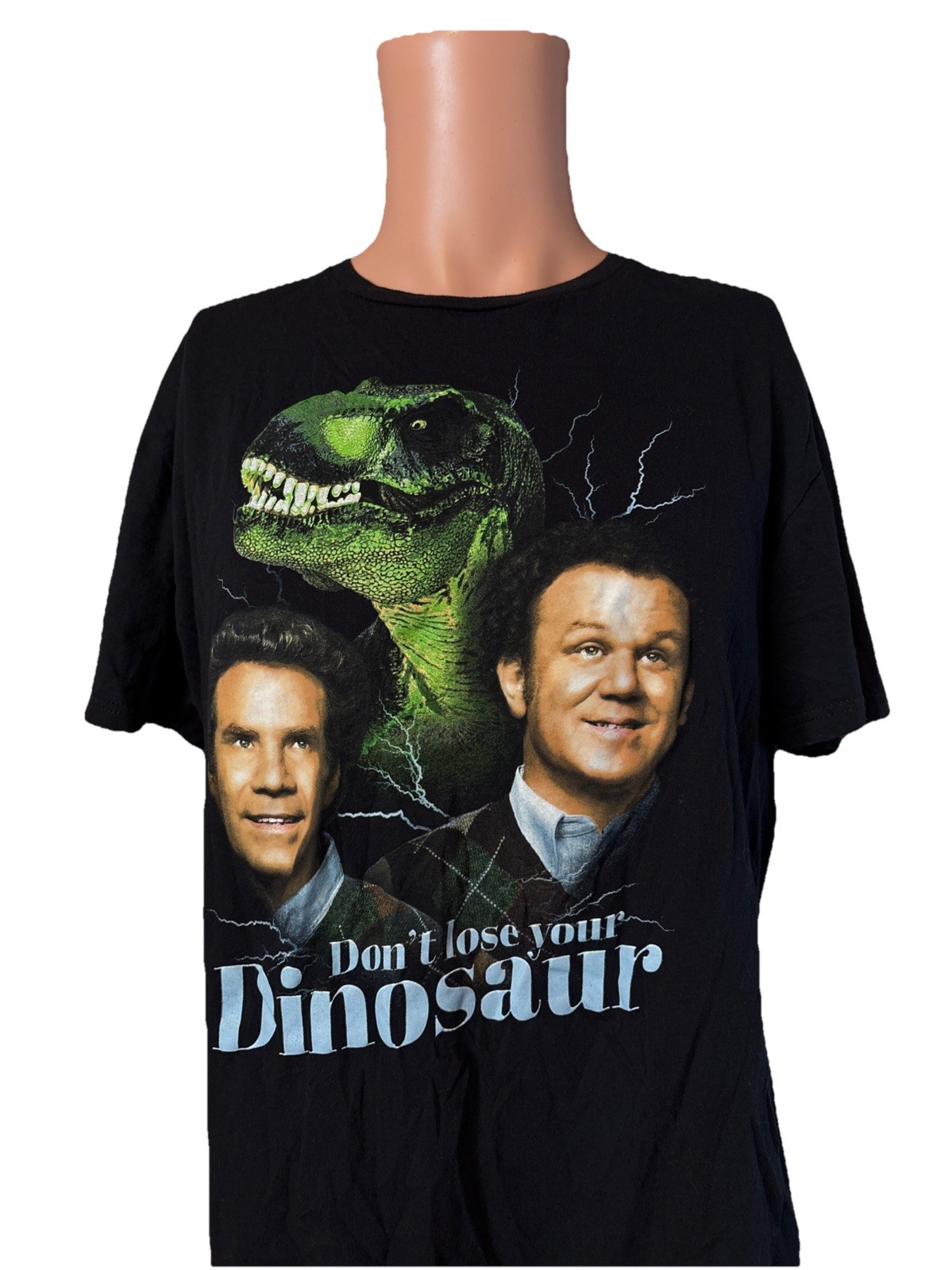 2024 Step Brothers Movie Don’t Lose Your Dinosaur Shirt Sz L Will Ferrell