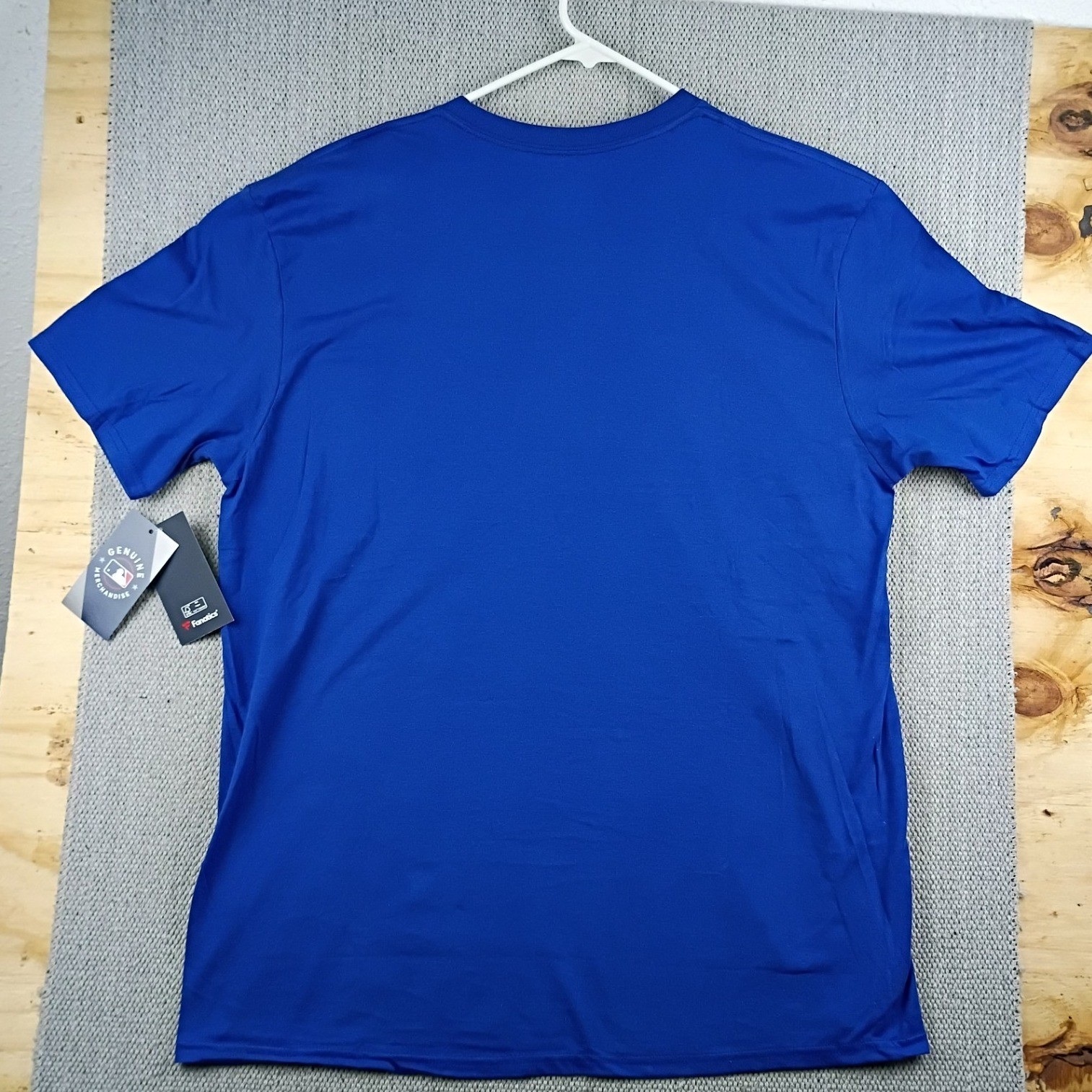 Fanatics T-Shirt Men XL Blue NEW Texas Rangers 2023 World Series Champions Tee