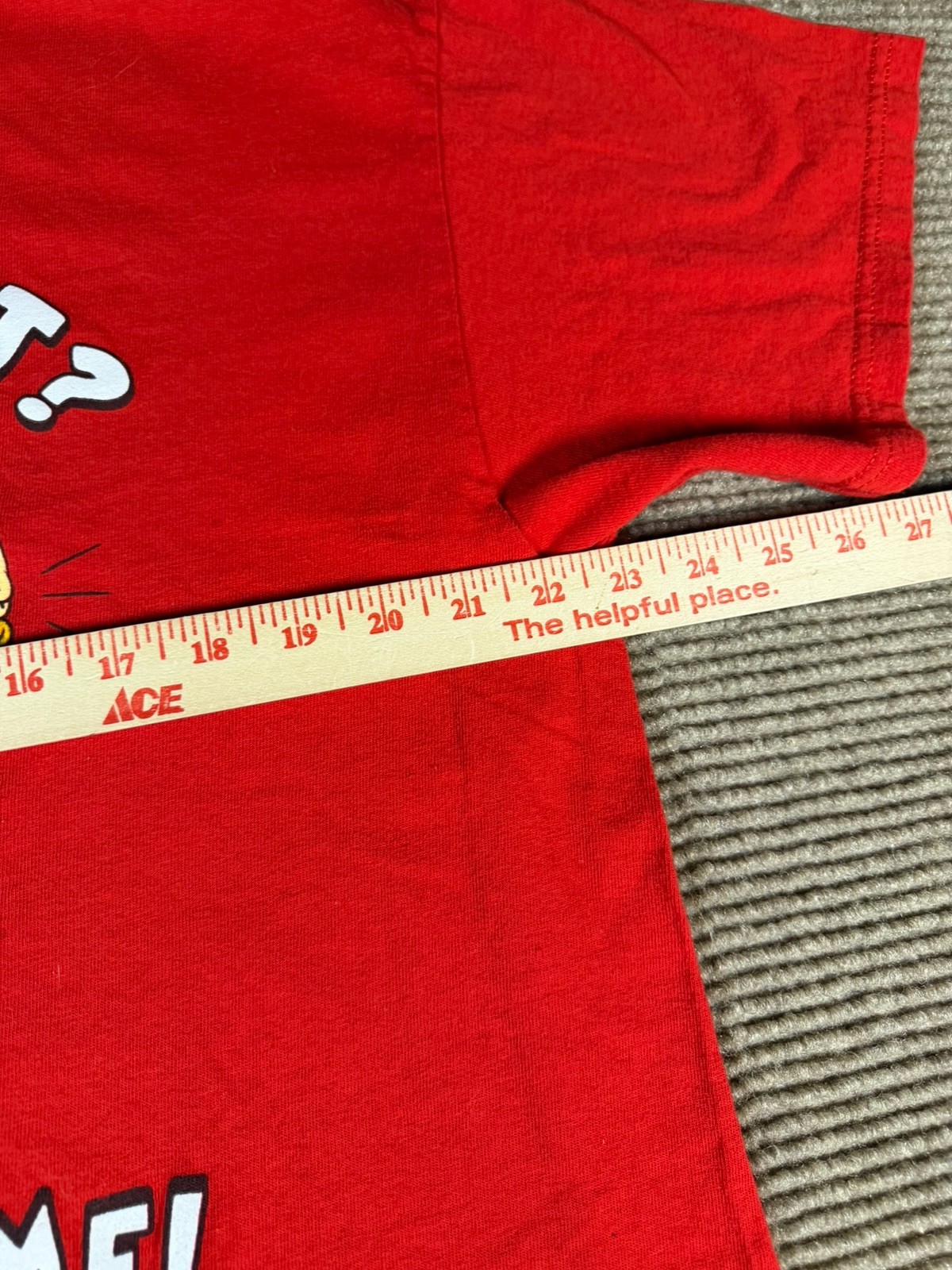 2011 Adventure Time Shirt Size XL Cartoon Network Red What Time Is It Finn Jake
