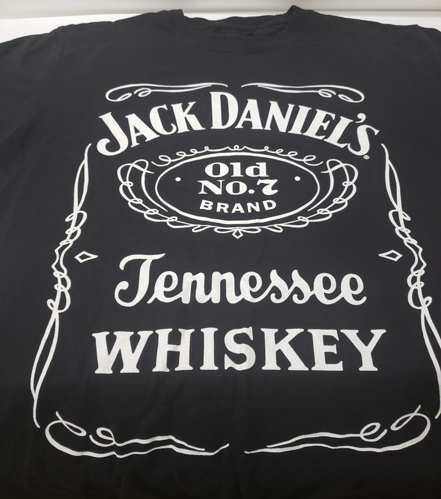 Jack Daniels Old No 7 Brand Tennesse Whiskey Black Label T-Shirt Size M