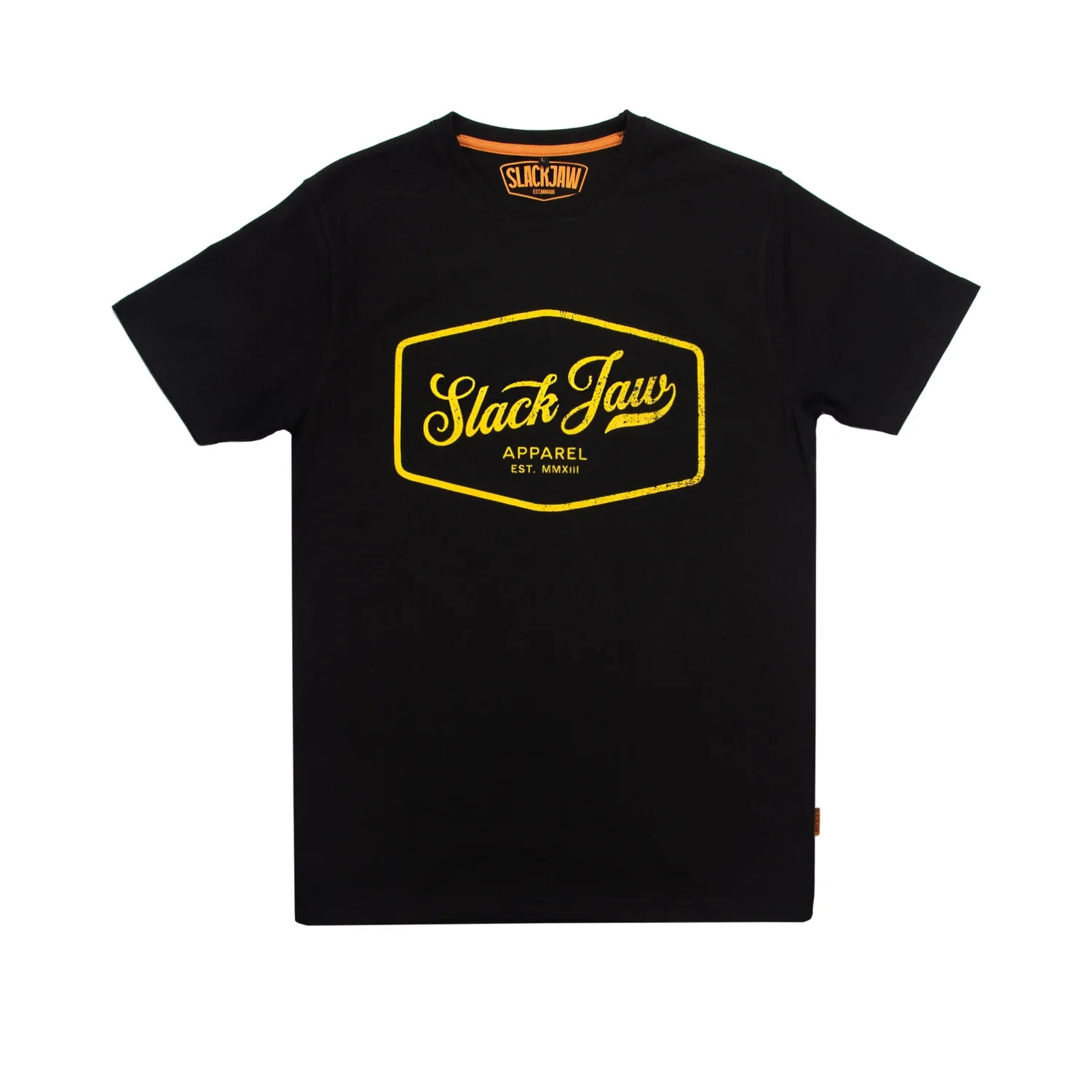 SLACKJAW Nomad T‑Shirt Black – 220 gsm Premium Cotton Street Tee