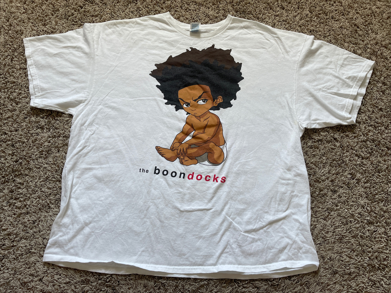 The Boondocks Adult Swim Cartoon T Shirt Mens 3XL Notorious Huey