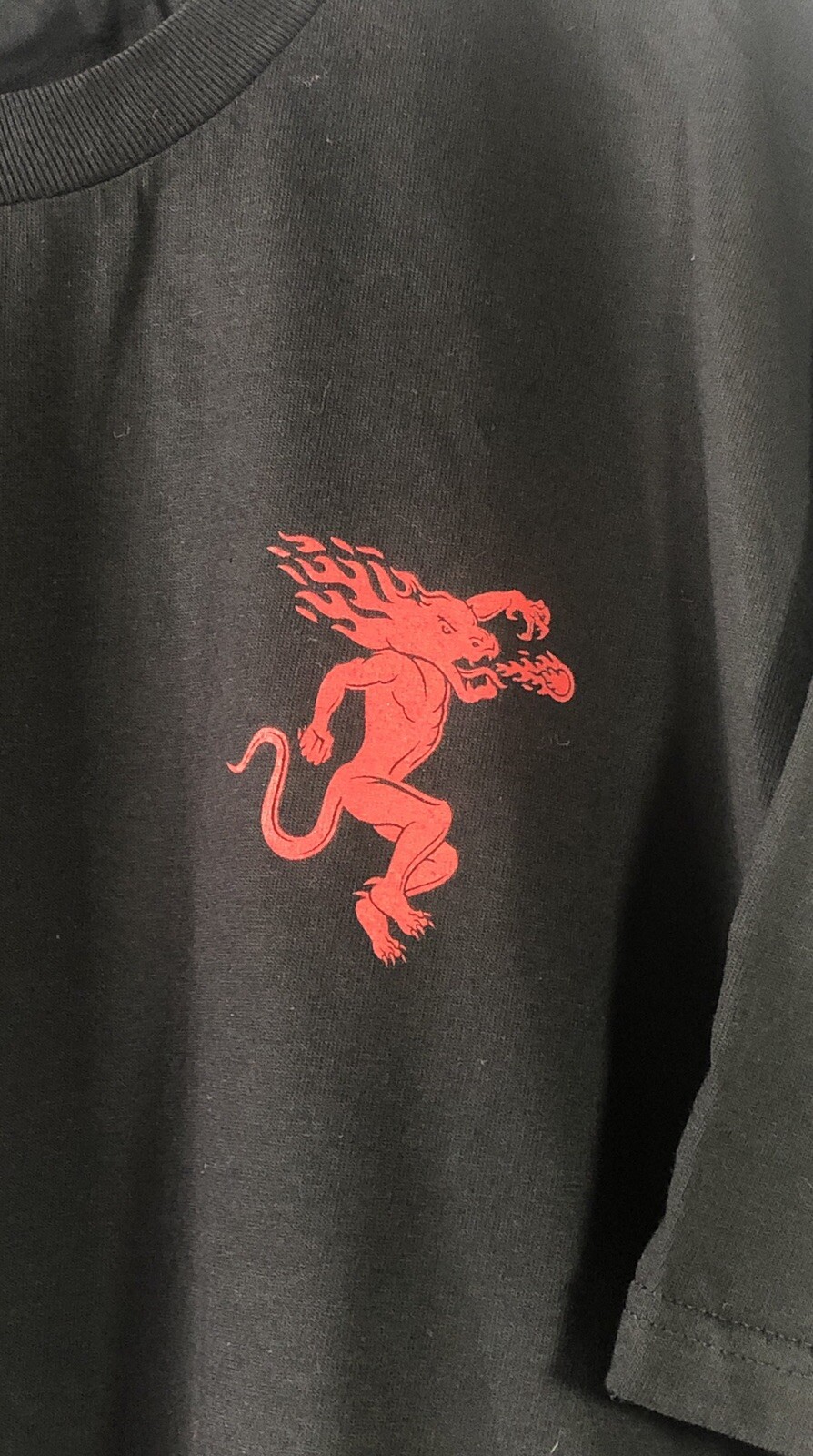 Fireball Whiskey Bartender T Shirt 2XL Short Sleeve Tee Alcohol Dragon New XXL