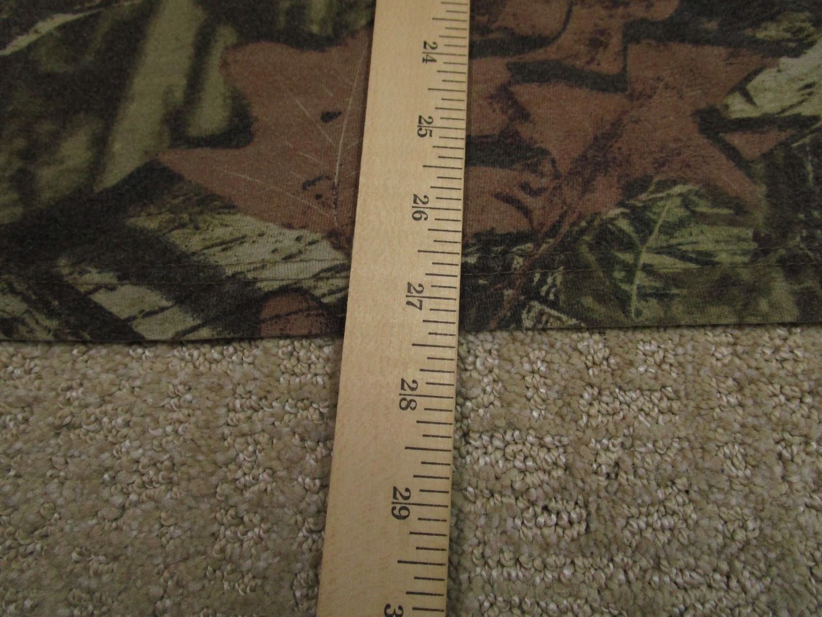 Russell Outdoors Shirt Men Large Green Timber Leaves Camouflage Short Sleeve Y2K