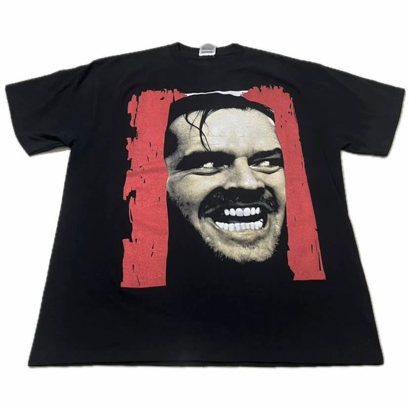 THE SHINING Vintage 90s Horror Movie Stephen King Nicholson Sz.L Shirt REPRINT