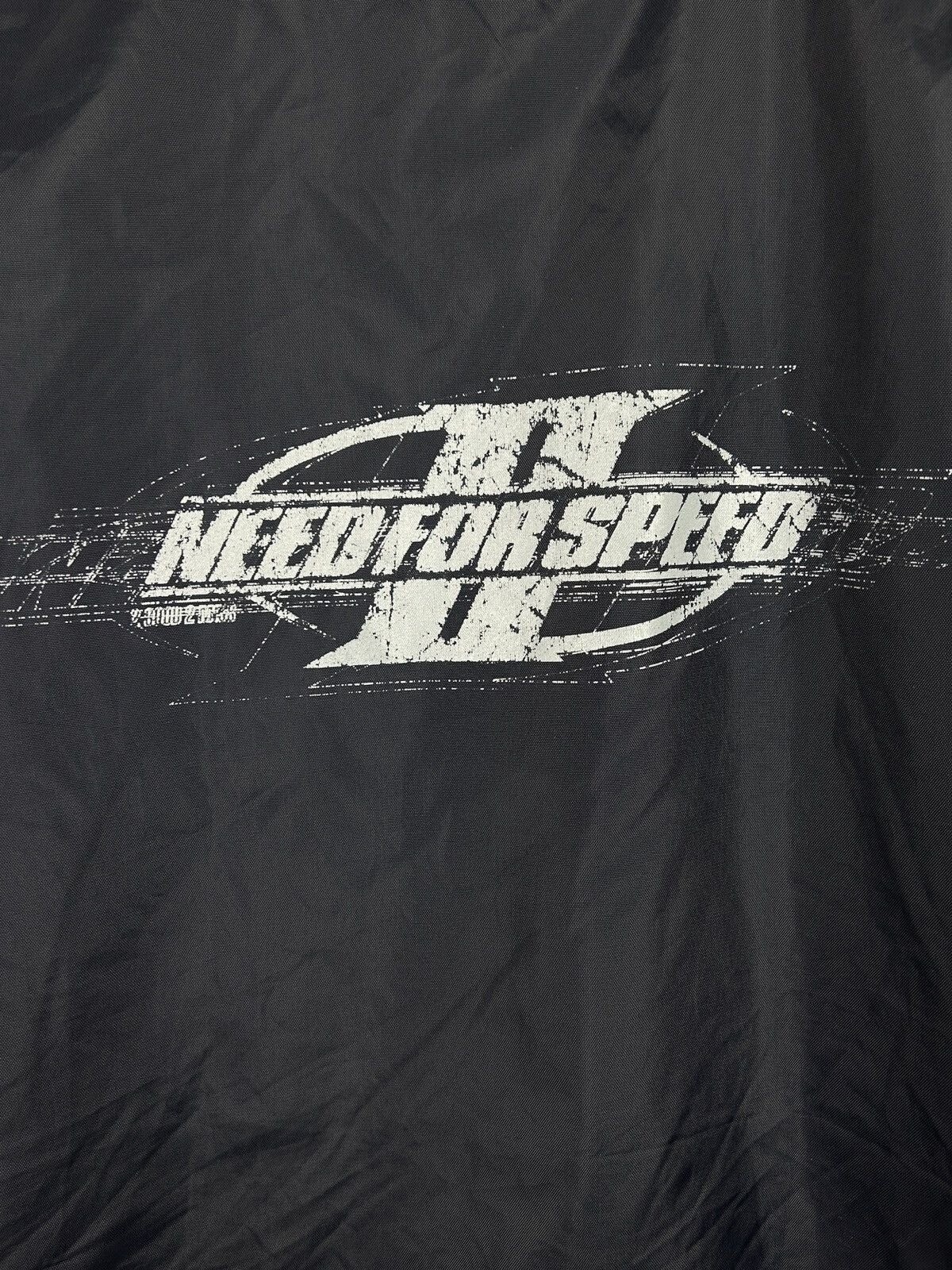 90s Vintage 1997 Need For Speed 2 EA Promo Lightweight WIndbreaker Coach Jacket