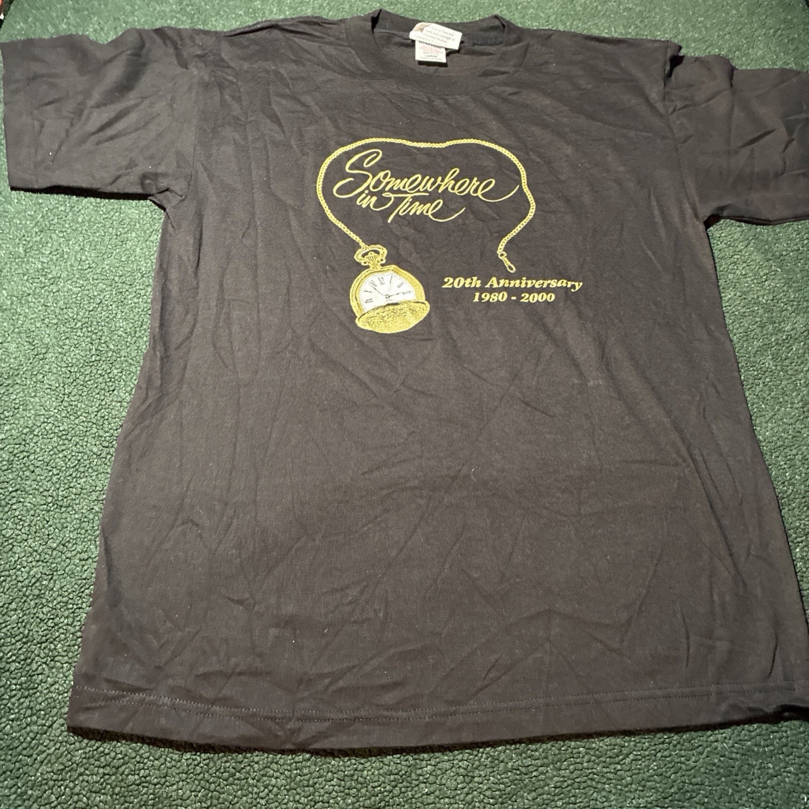 Vintage Y2K Somewhere In Time 20th Tee L Movie Christopher Reeves Jane Seymou