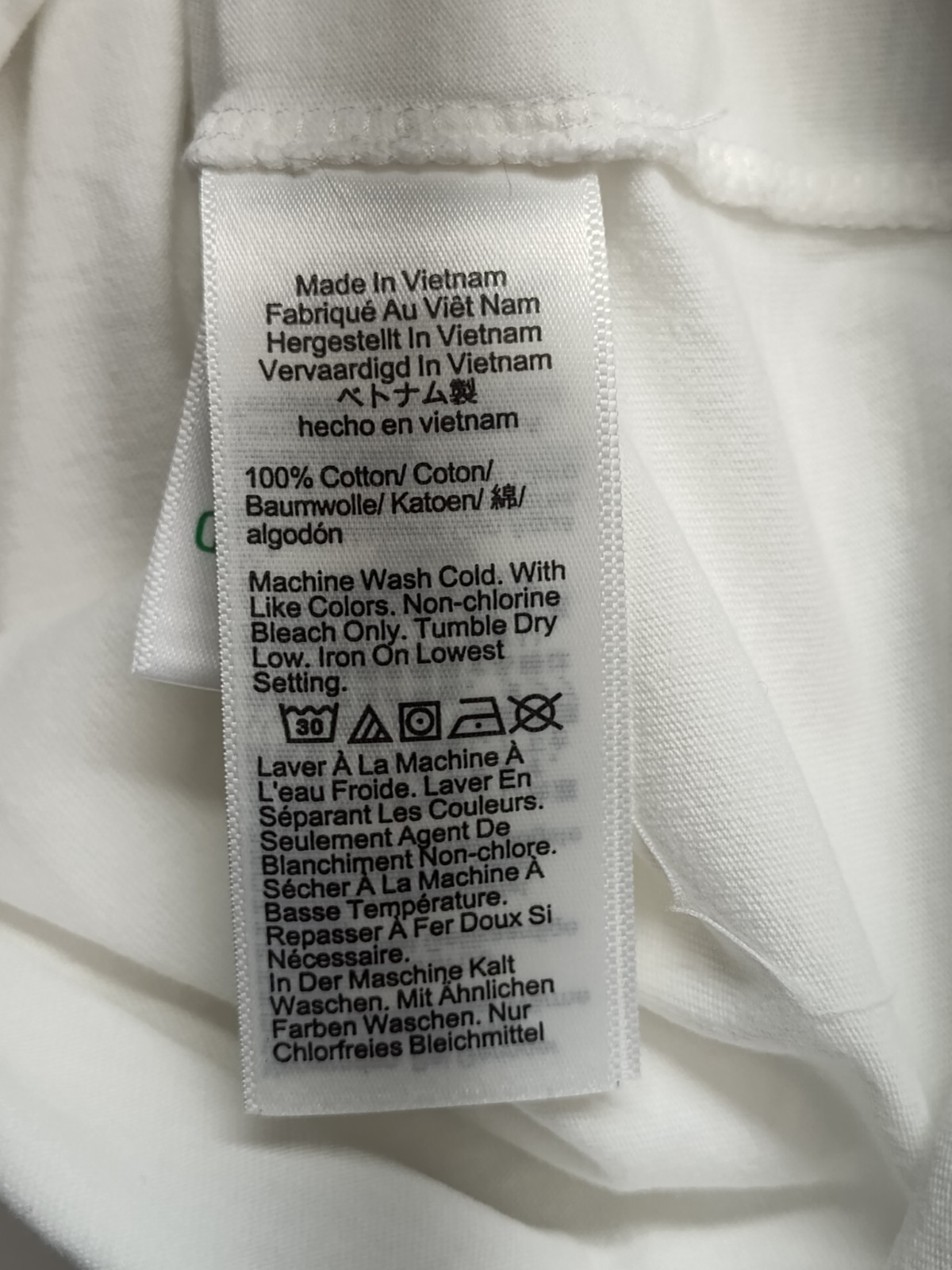 J Crew Men T Shirt M White 100% Cotton Classic Fit Short Sleeve Crew Neck Tee