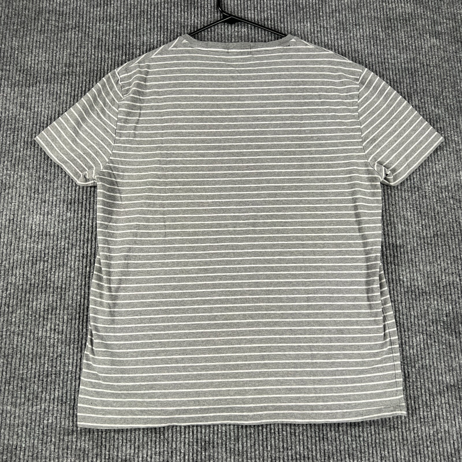 Polo Ralph Lauren Shirt Mens XL Extra Large Gray Short Sleeve Custom Slim Fit