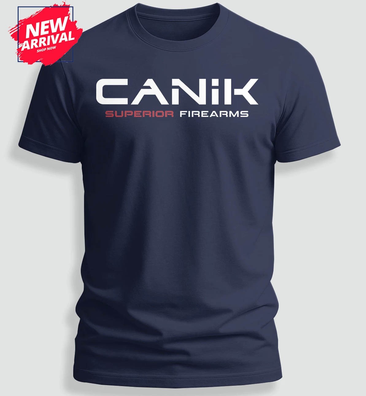 CANIK Superior Firearms Logo T-Shirt Gifts – USA Size S-5XL