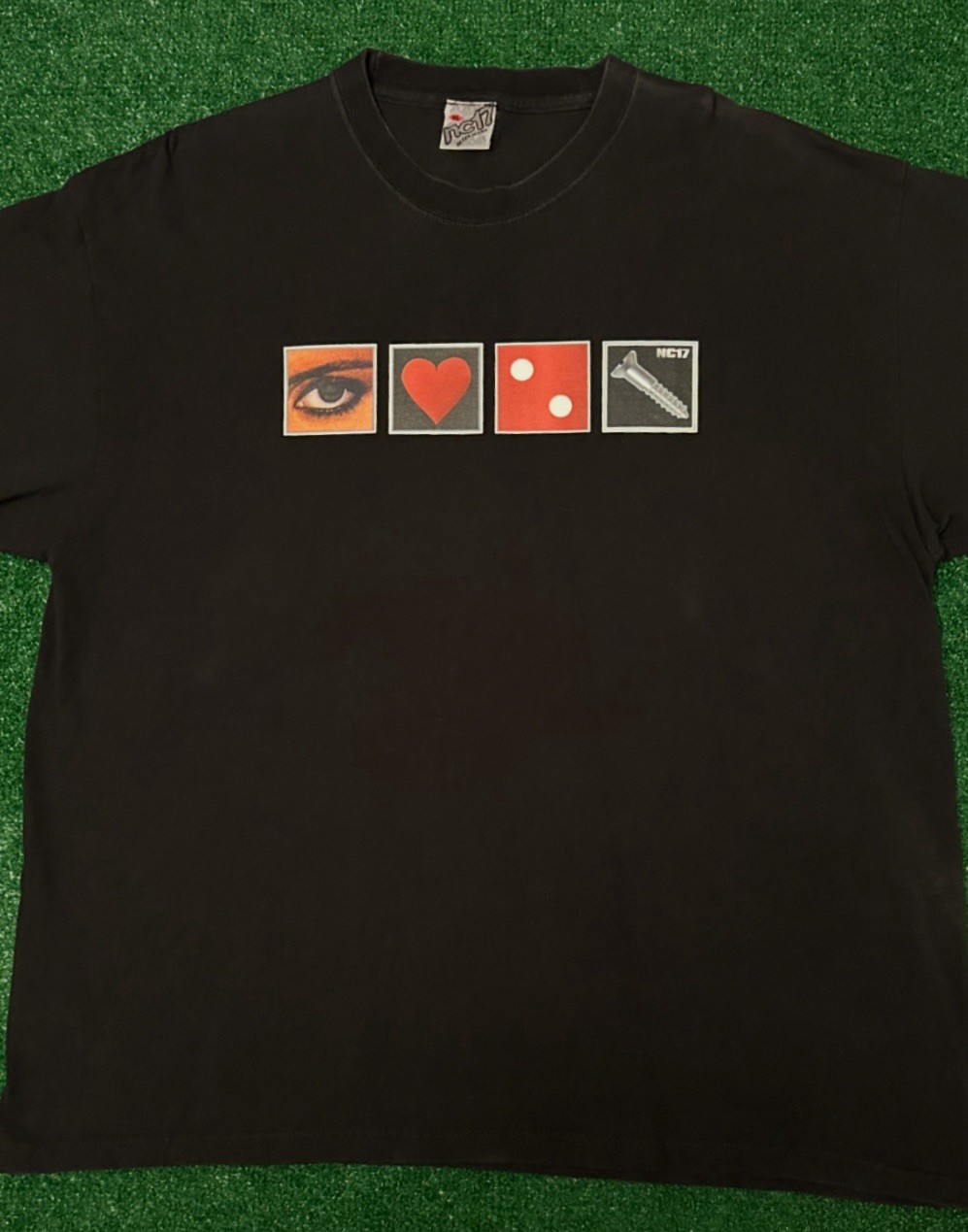 Vintage 90s NC17 I Love To Screw VTG Shirt Mens Sz XL Skater Hip Hop Punk Grunge