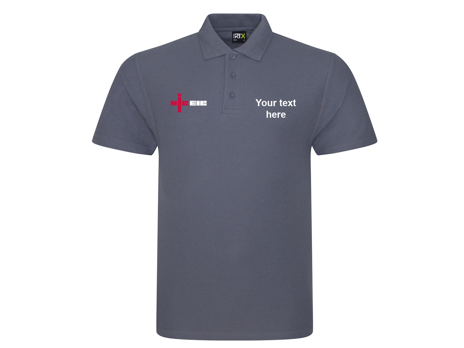 NICEIC electrician Polo shirt with Logo & company name – electric work wear