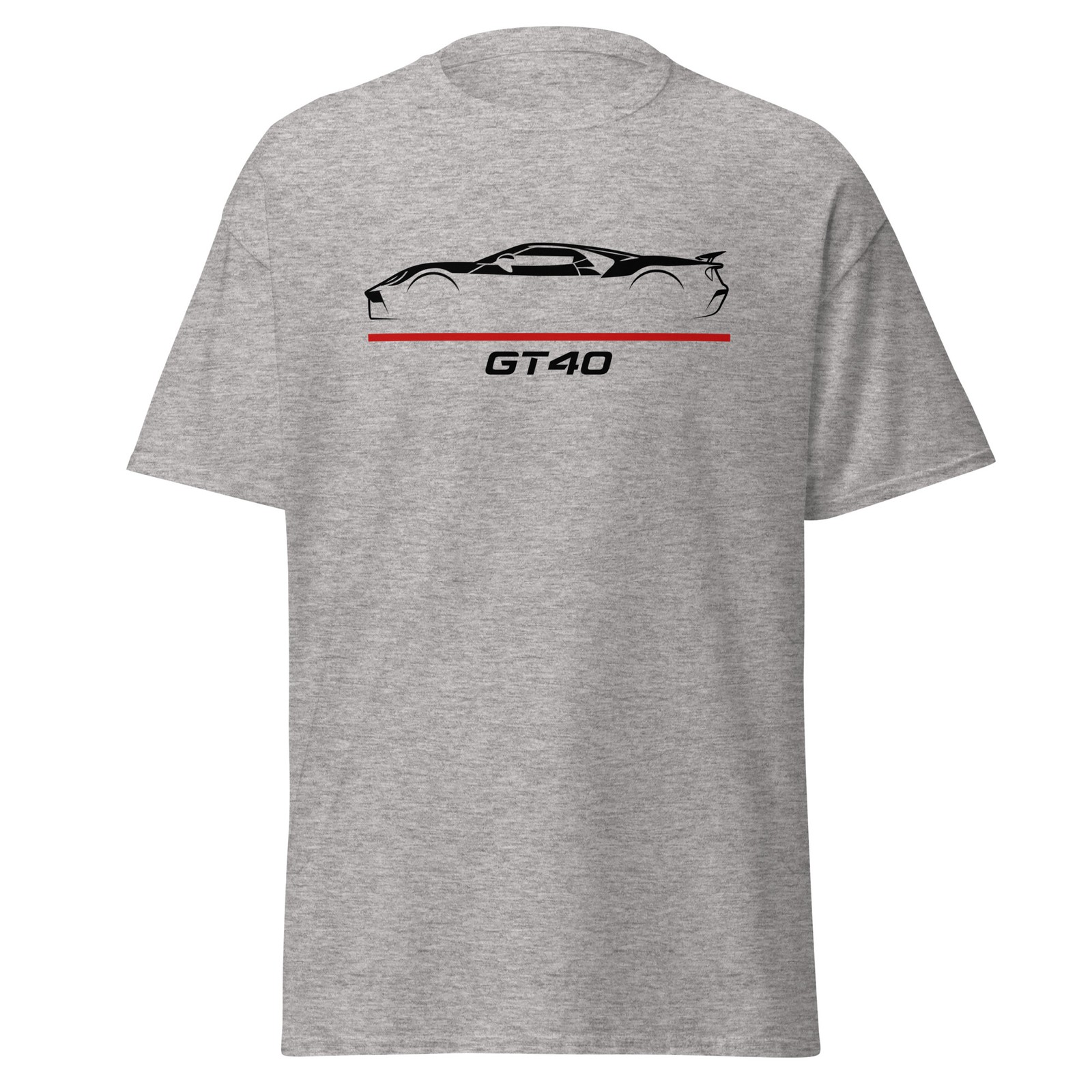 GT40 Vintage Gulf Racing Blue Mid Engine Hypercar Graphic T-Shirt Gift