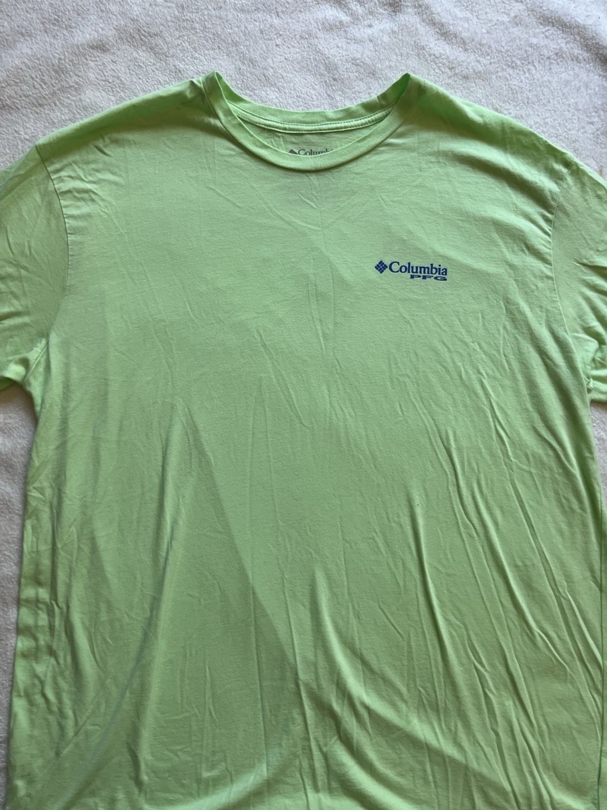 Columbia PFG T-Shirt 2XL XXL North Carolina Pattern SEE PHOTOS READ DESCRIPTION