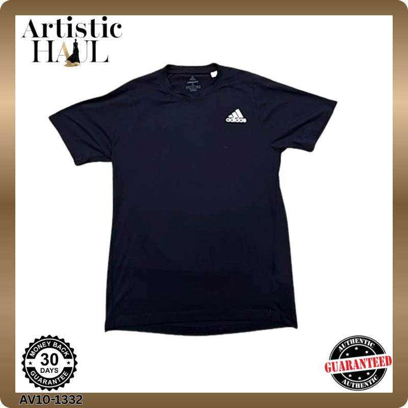 Adidas Men&rsquo;s Freelift Climalite Navy S Short Sleeve T-Shirt