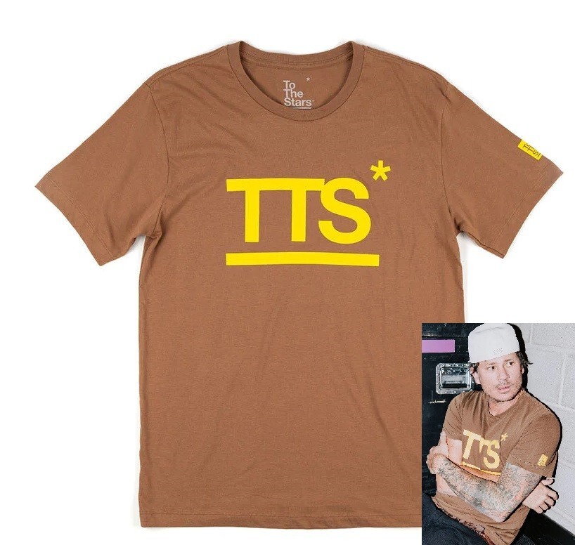 To The Stars T-Shirt Size L NEW Angels and Airwaves Tom DeLonge Blink 182 atticus
