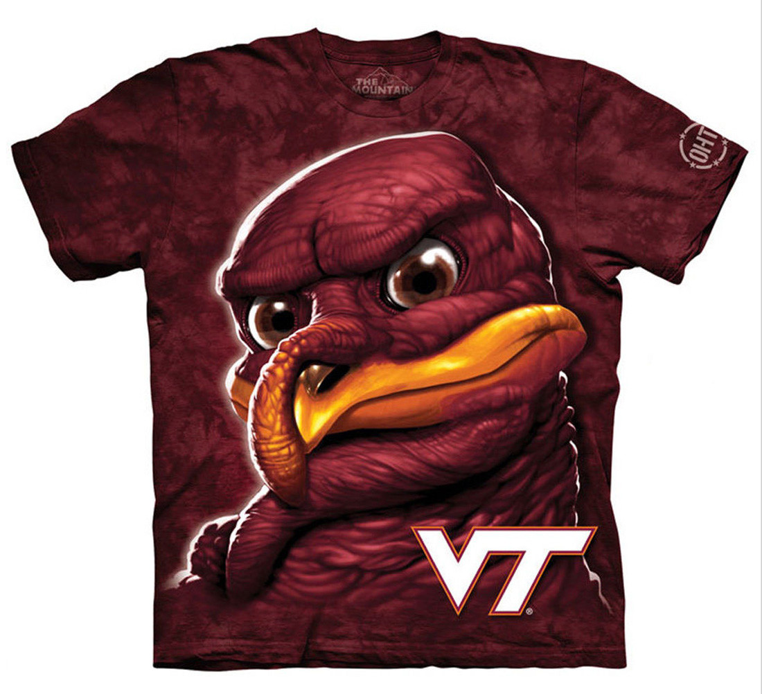 Virginia Tech Hokies T-Shirt by The Mountain —Brand New—-