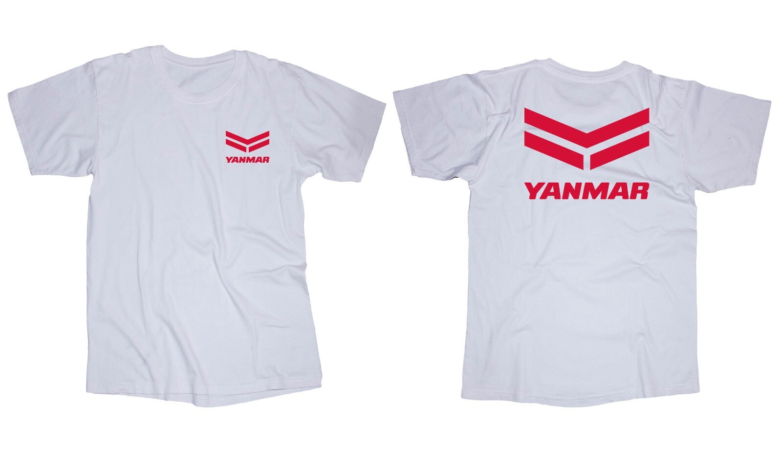 Yanmar Marine logo white t-shirt painting Boating