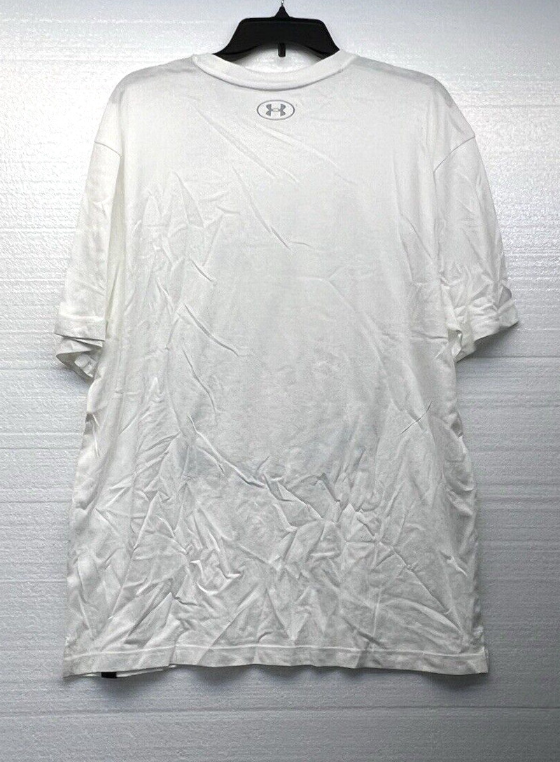 UNDER ARMOUR HOOPS FINISH LINE RACING BASKETBALL SHIRT SIZE XL White