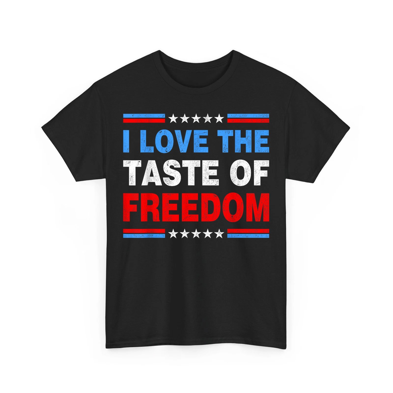 I Love The Taste of Freedom – Couples Matching 4th of July Unisex T-Shirt