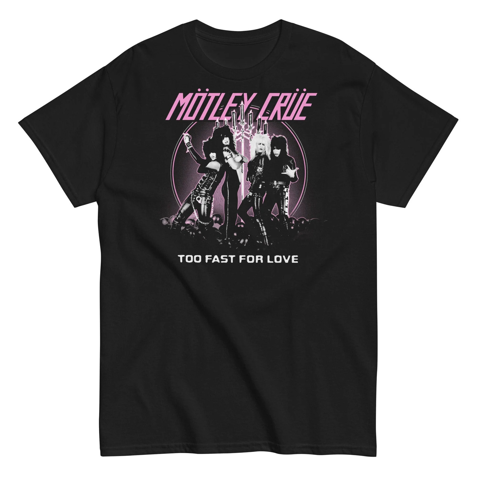 Motley Crue – Too Fast for Love T Shirt